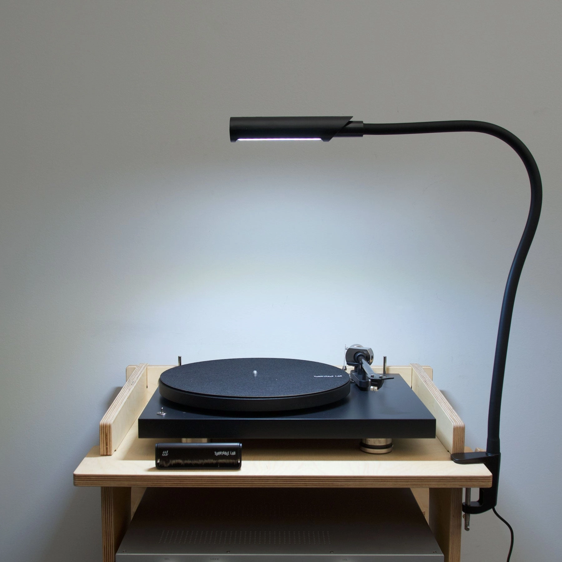 Reliable Corp.: UberLight Flex Turntable Task Lamp - Black / Clamp Model hi-fi digital music server,hi-fi speaker wall mount,hi-fi amp upgrade