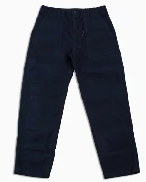 Coarse Engineered Garments Fatigue Pant Dark Navy Cotton Moleskin