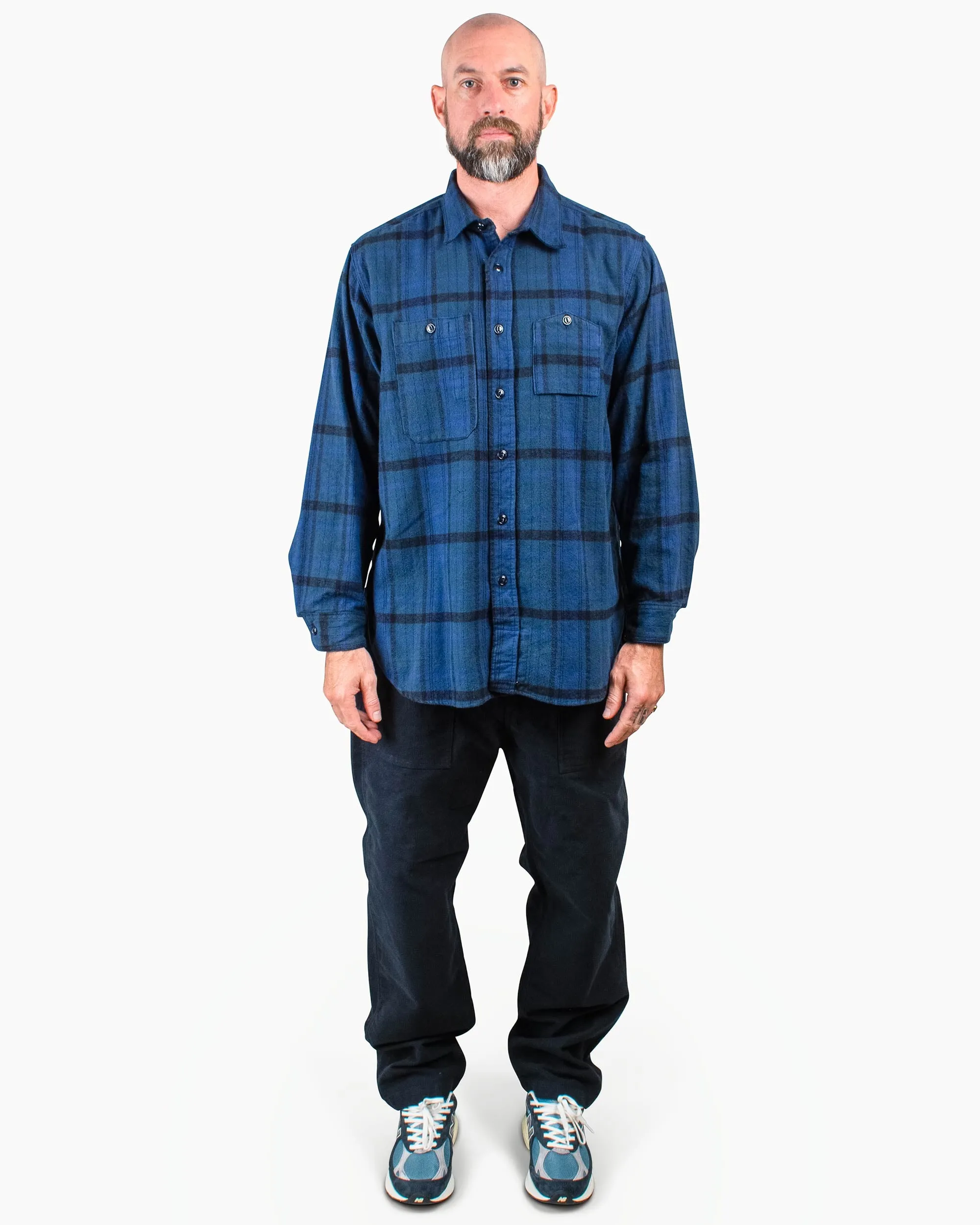 Foam Filled Customizable Support Engineered Garments Fatigue Pant Dark Navy Cotton Moleskin