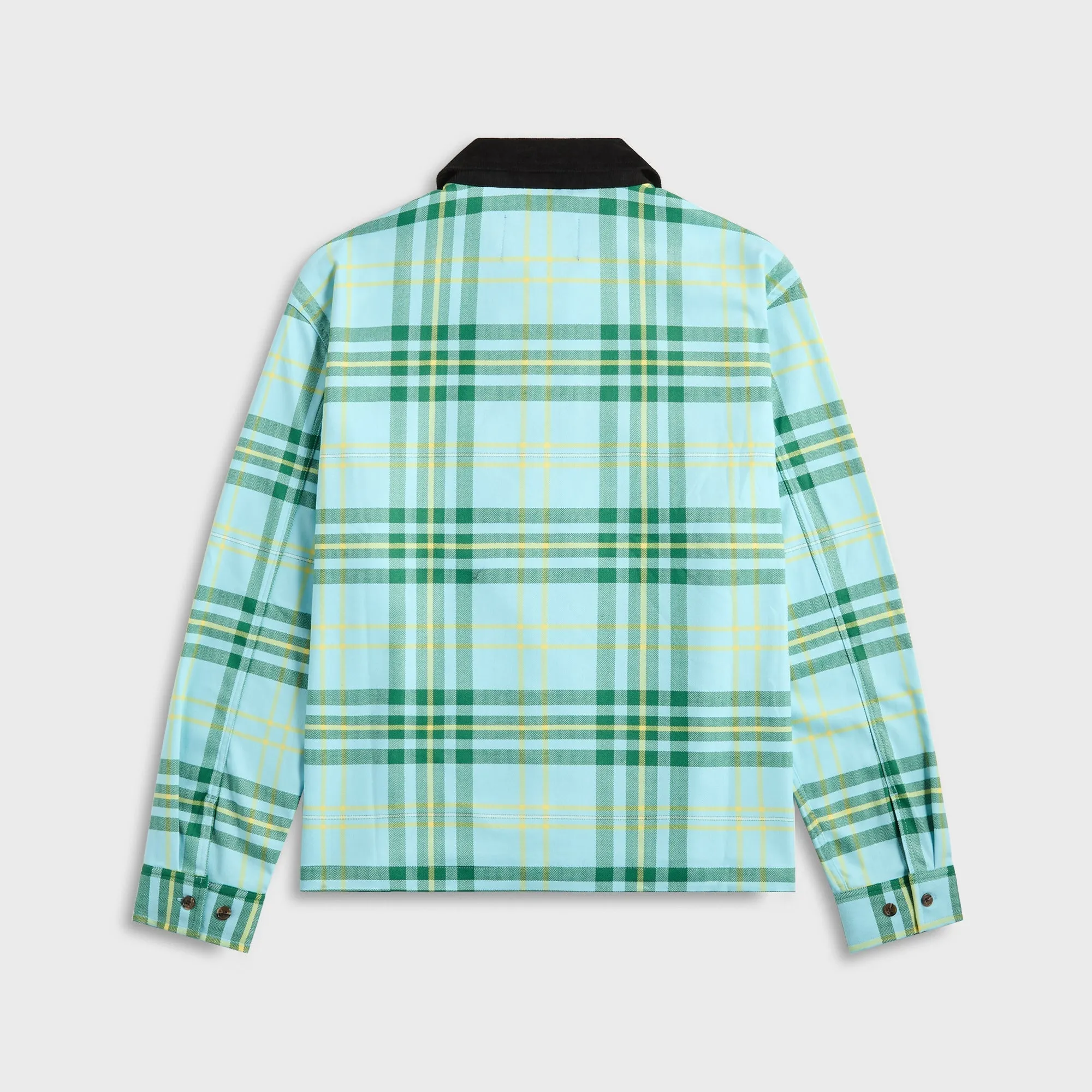 Awake Ny Plaid Flannel Shirt - Turquoise Rating
