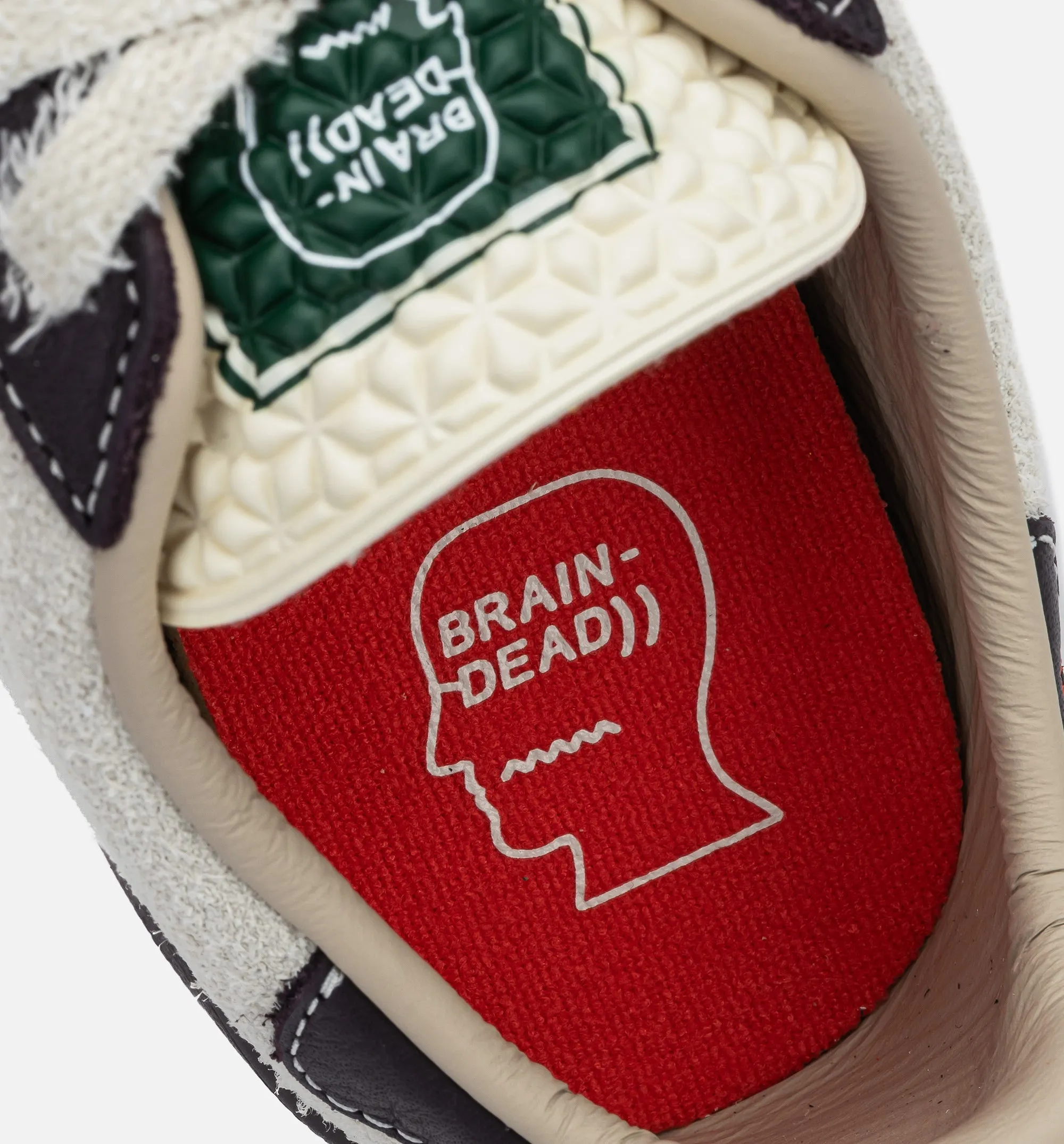Brain Dead X Forest Hills Mens Lifestyle Shoe - Cream White/Pantone/Night Red Comfort Mix And Match Plan Lightweight Midsole