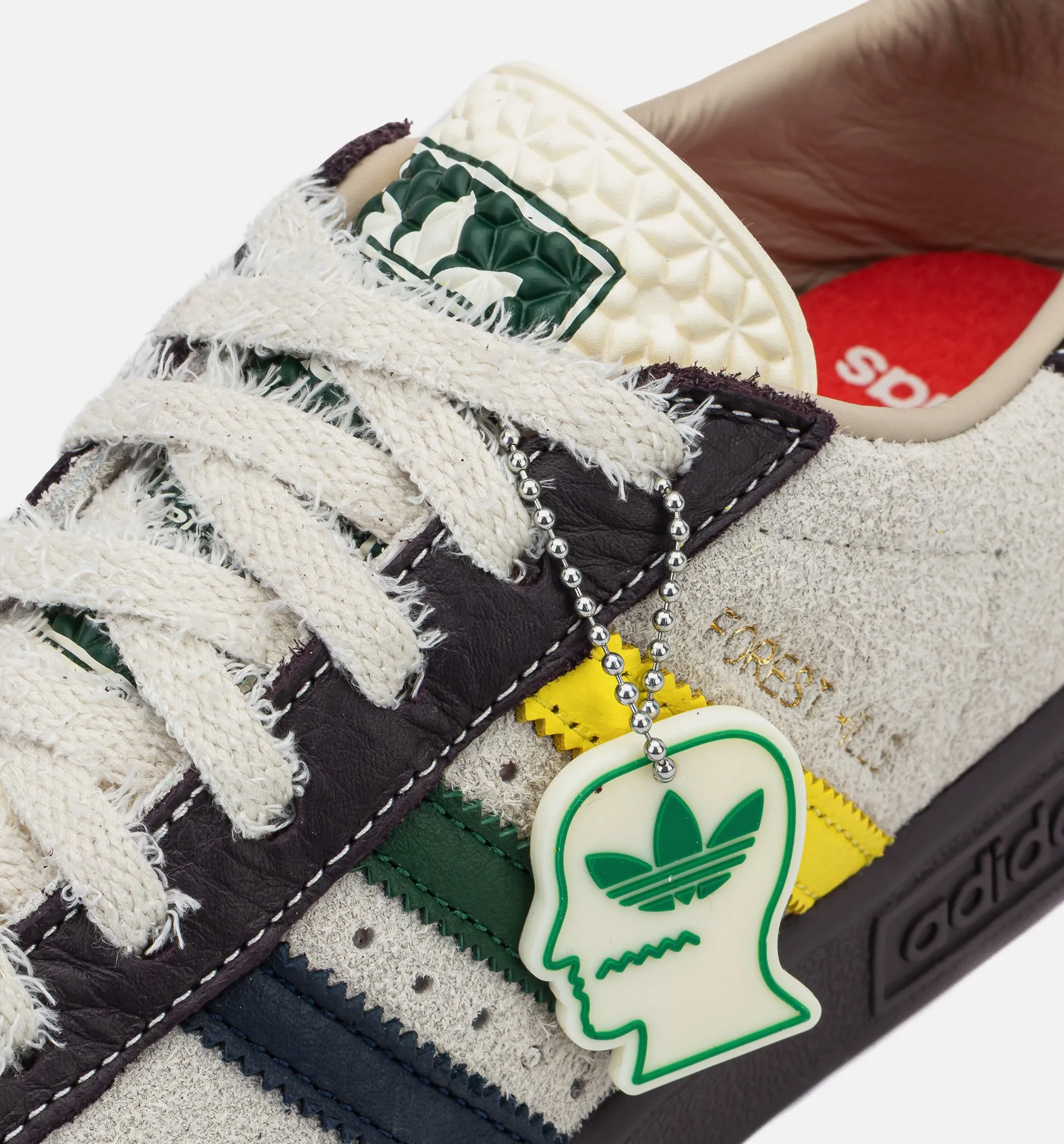Comfortable For Hot Weather Brain Dead X Forest Hills Mens Lifestyle Shoe - Cream White/Pantone/Night Red