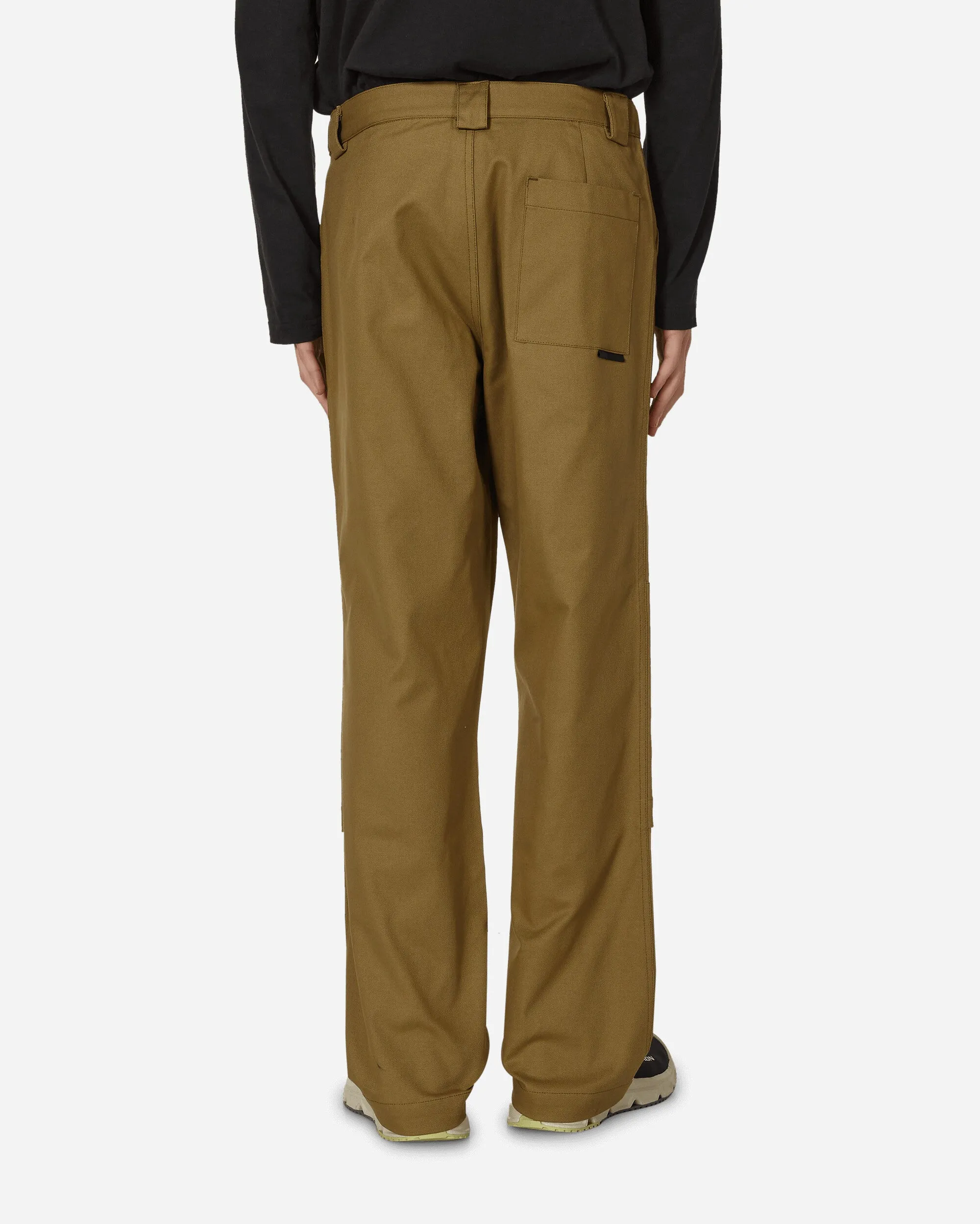 Anti - Afternoon Comfort Microportion Replicated Pants Dark Sand