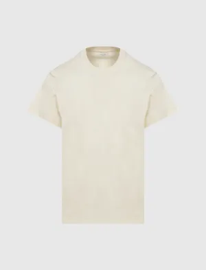 Reversed Cropped Tee Serged Seams Finish Gadget
