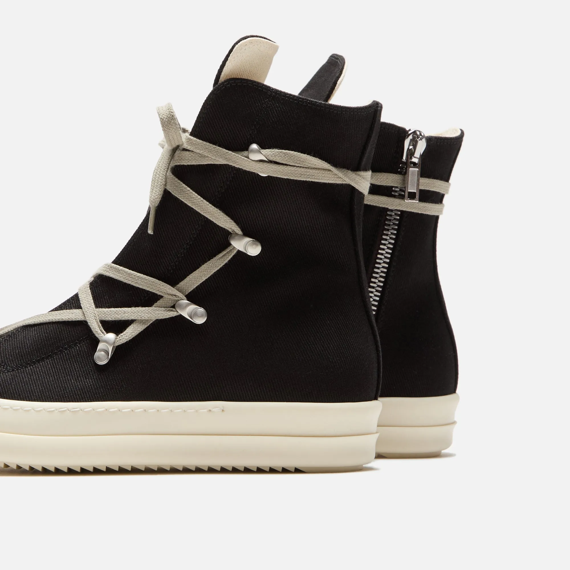 Rick Owens Drkshdw Hexa Sneakers -  Black / Pearl / Milk Power Every Step Rule the Streets
