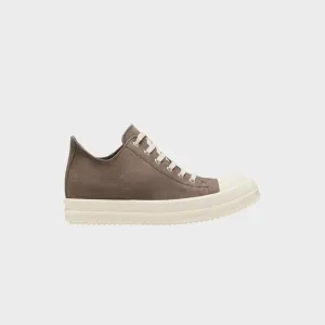 Rick Owens Low Sneakers - Dust / Milk / Milk Memory Foam Layer Natural Fiber Slippers