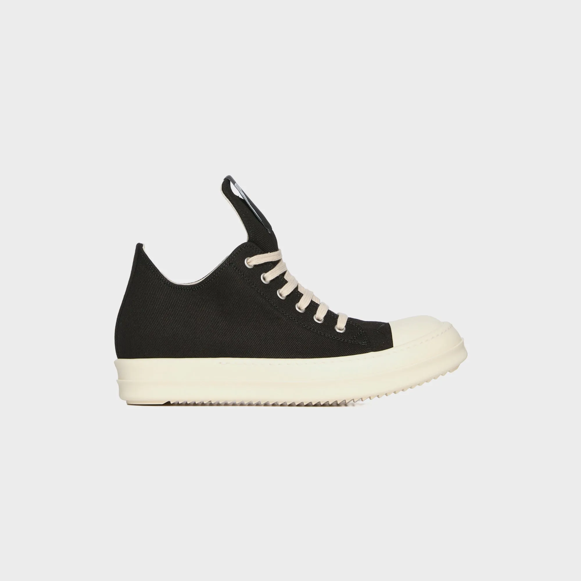 Comfort Experience Measure Assessment Method Premium Heels Rick Owens Low Sneaks Scarpe - Denim Black / Milk