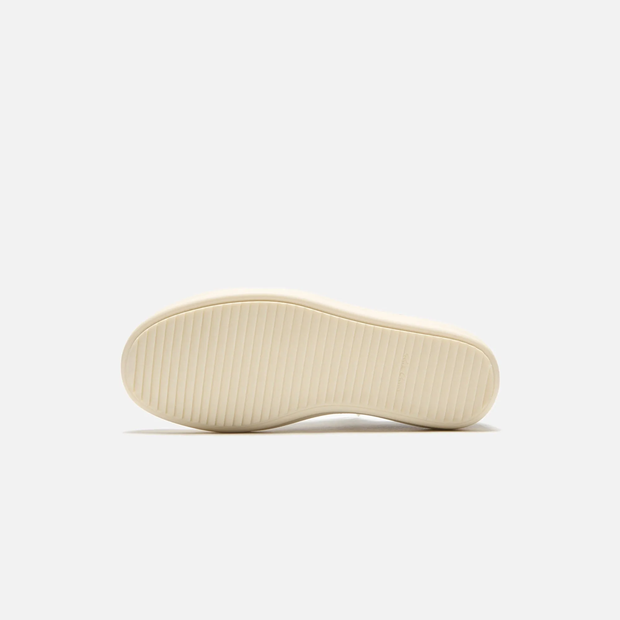 Holiday Sale Rick Owens Vintage Sneaker - Scarpe In Pelle Celadon / Milk / Milk
