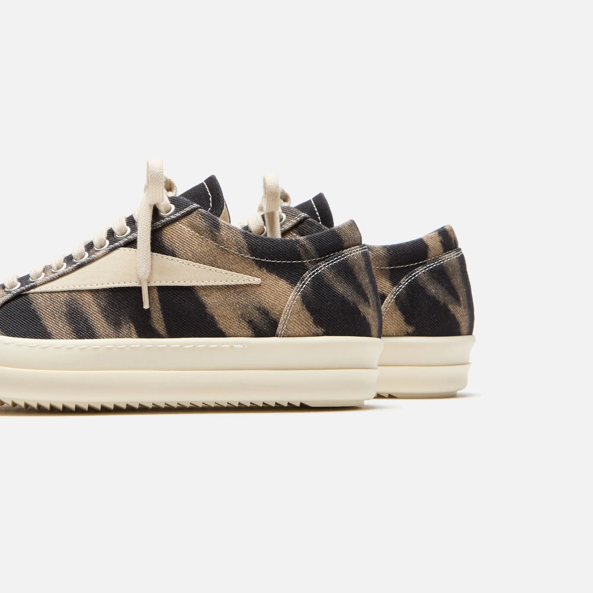 Rick Owens Vintage Sneakers - Black / Terra / Milk Affordable Christmas Day Sale