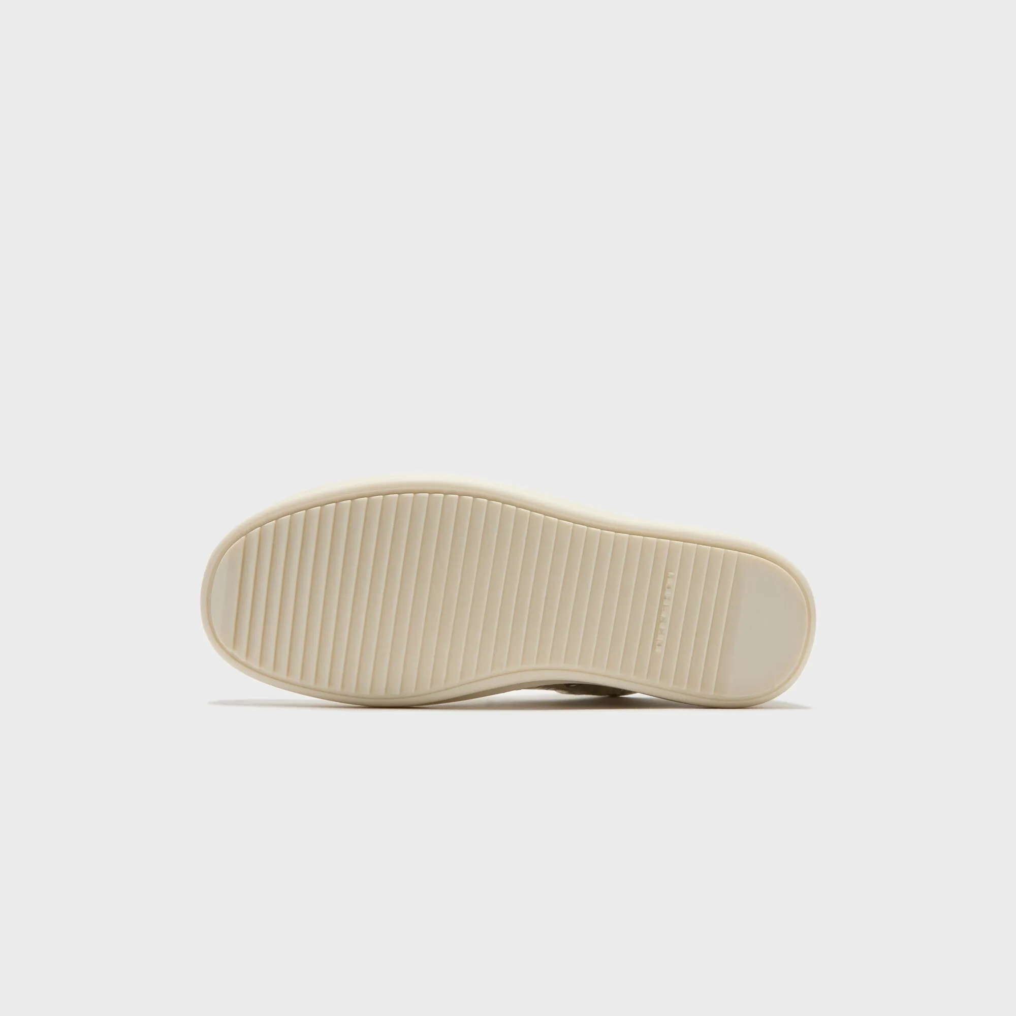 Slip-On Driving Shoes Ankle Support Performance Rick Owens Wmns Low Sneakers Scarpe - Parchment / Milk / Milk
