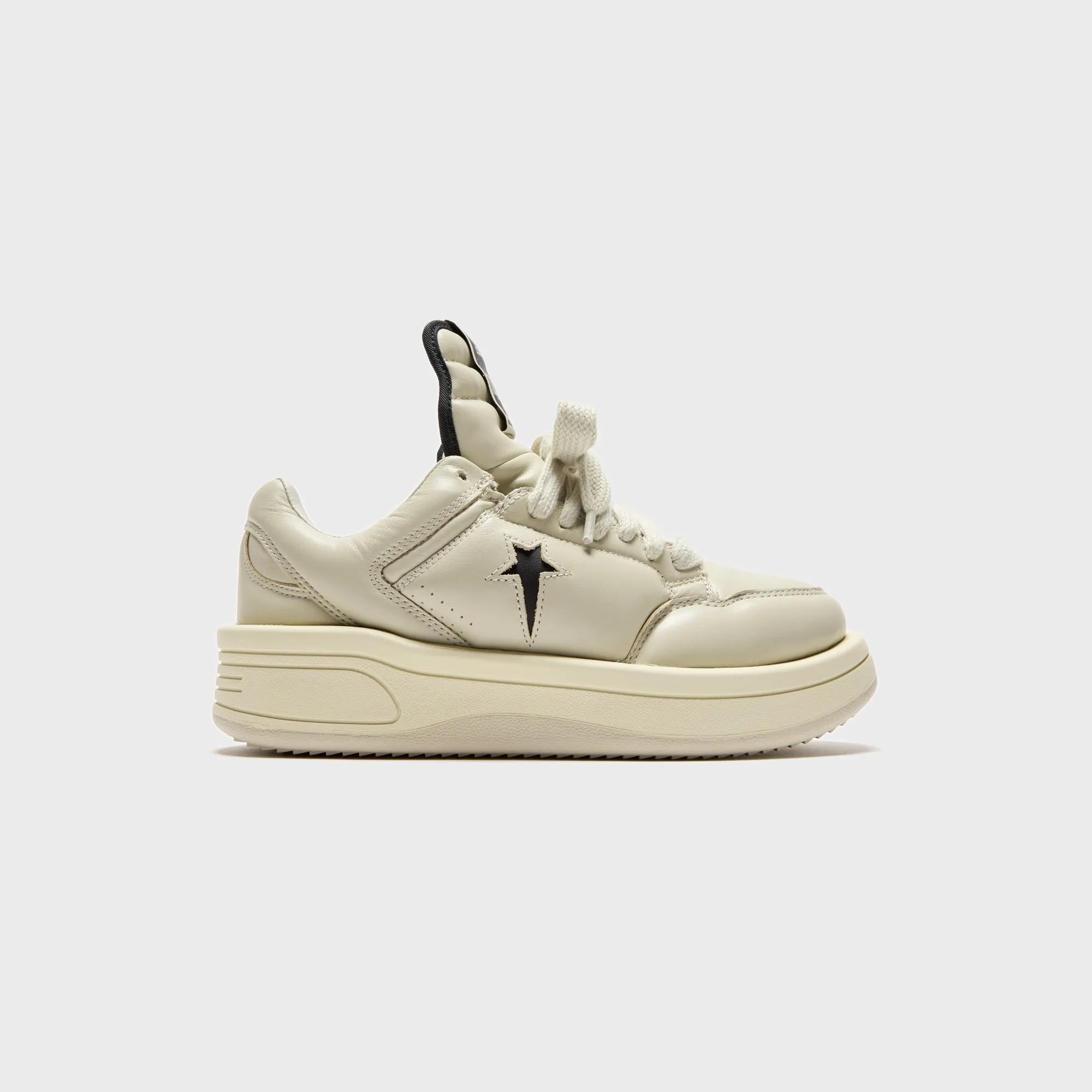 Rick Owens X Converse Drkshdw Turbowpn Ox - Pelican / Black / Cloud Cream Back To School Sale