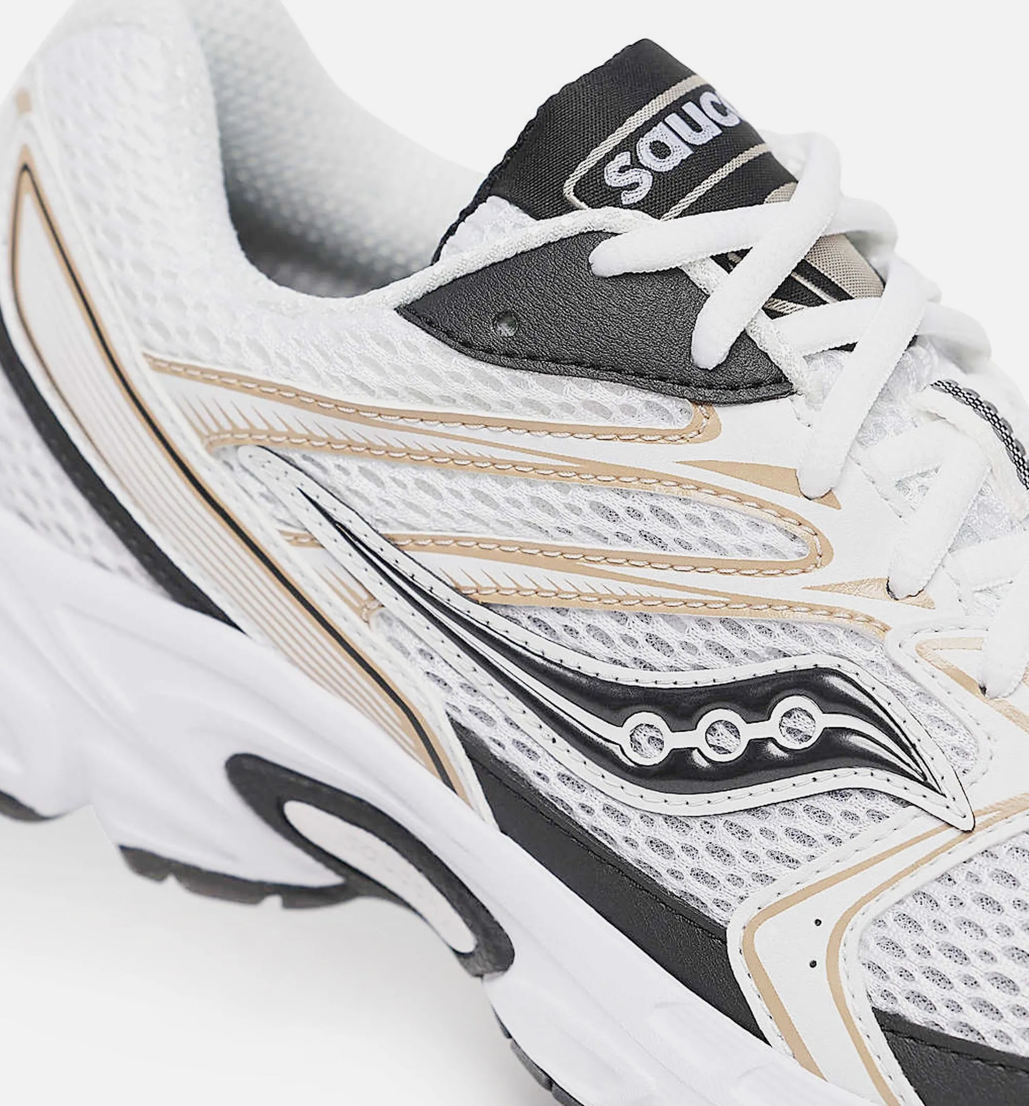Ride Millennium Mens Lifestyle Shoe - White/Gold/Black Comfortable Alarm