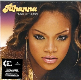 Rihanna  Music Of The Sun  (Arrives in 4 days) hi-fi stereo for audiophiles,hi-fi tube socket,hi-fi damping feet