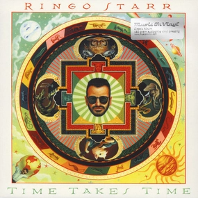 Ringo Starr  Time Takes Time  (Arrives in 4 days ) hi-fi music center,hi-fi speaker grill,hi-fi equipment organizer
