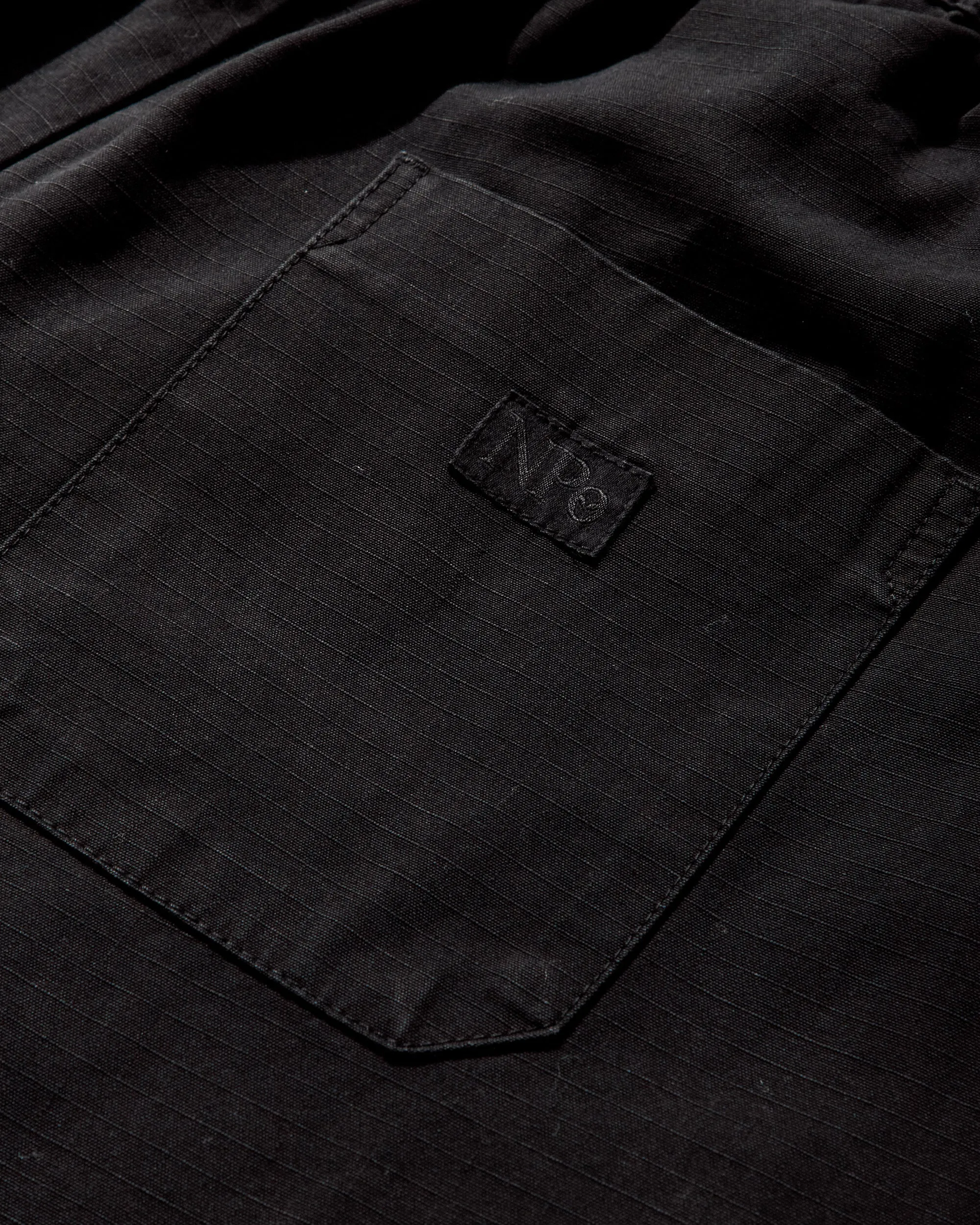 Ripstop Work Pants Black Built - In Bra