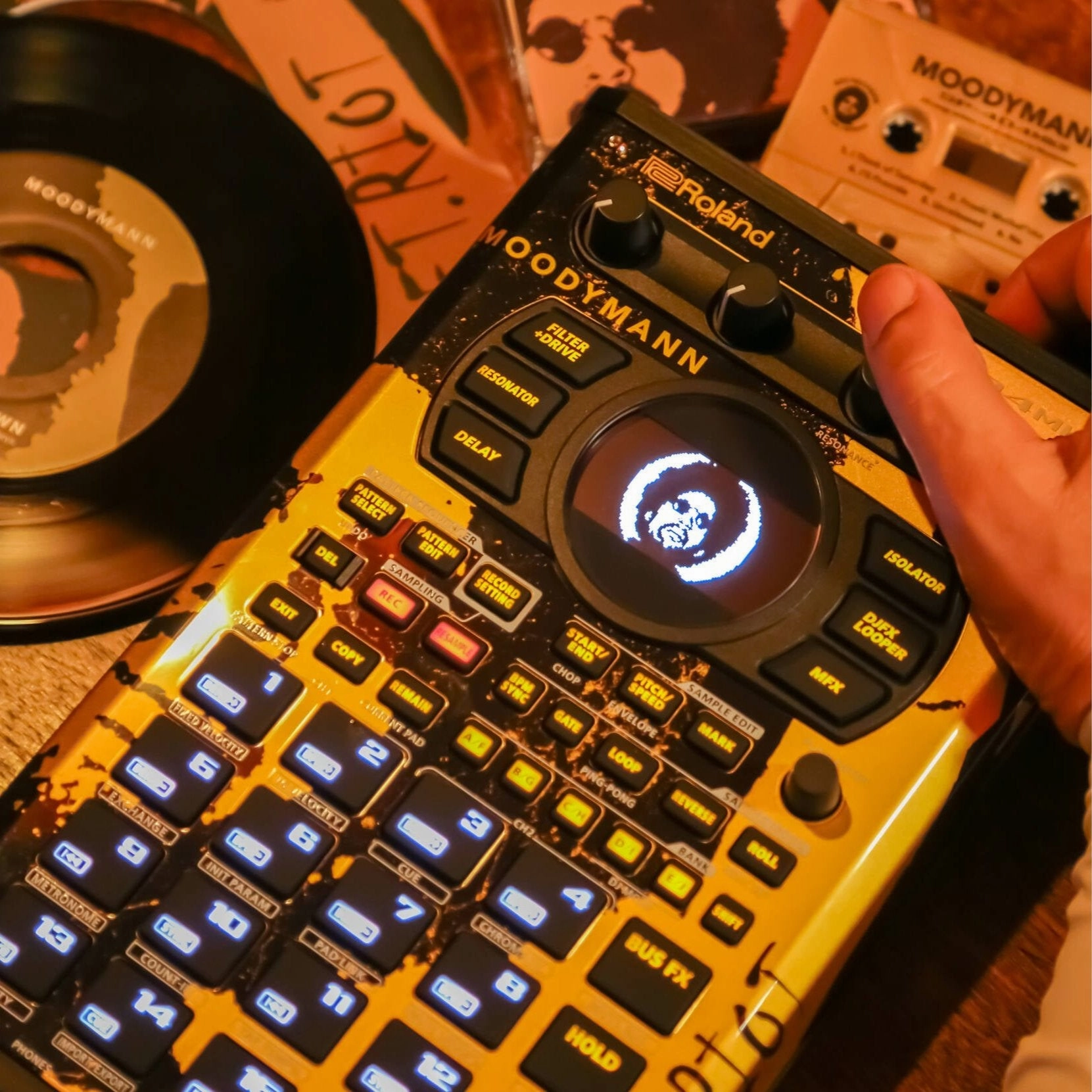 Roland: SP-404MKII Sampler And Effector - Moodymann KDJ Records Limited Edition