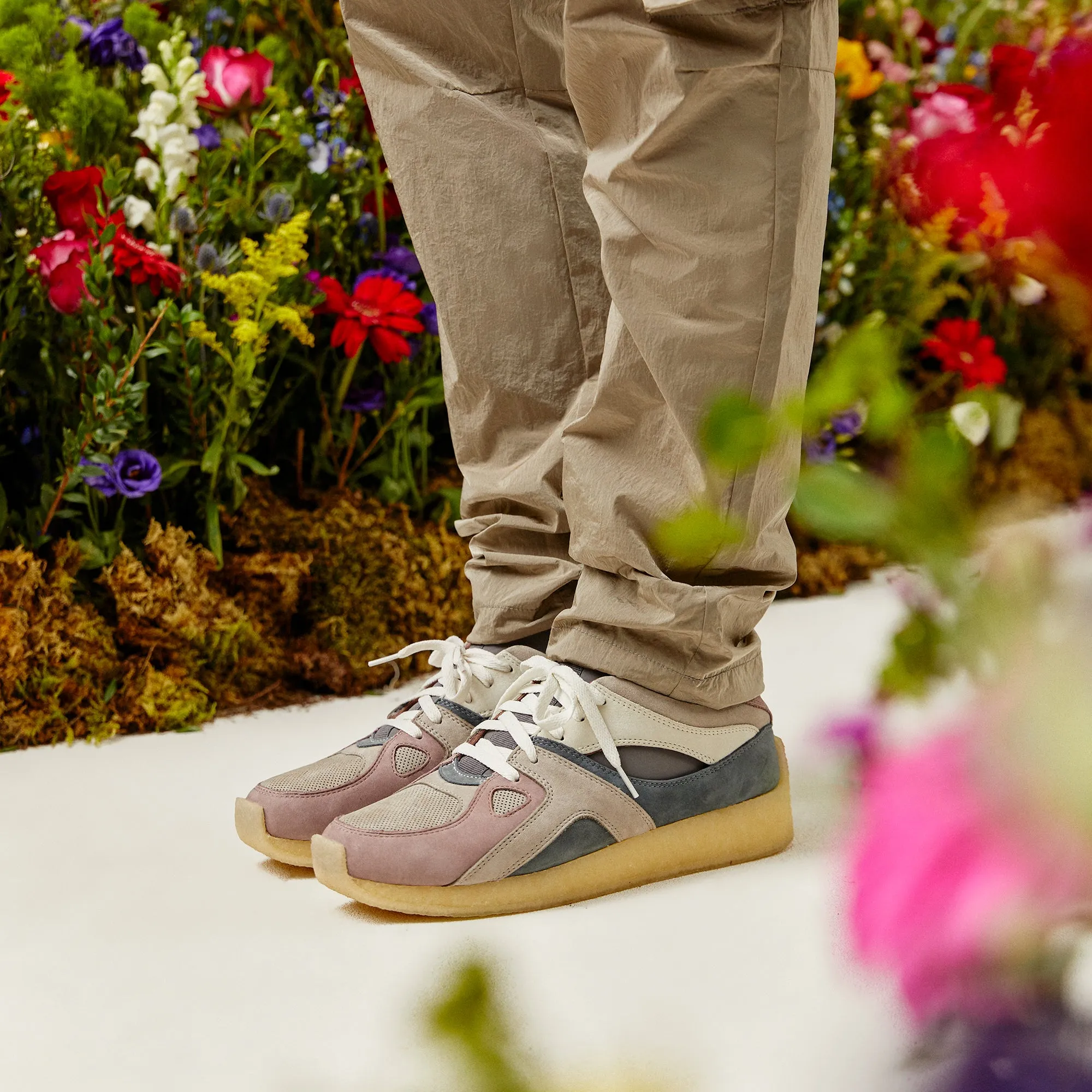 Ronnie Fieg For Clarks Breacon - Blue Grey Combi Big Savings Bring the Heat