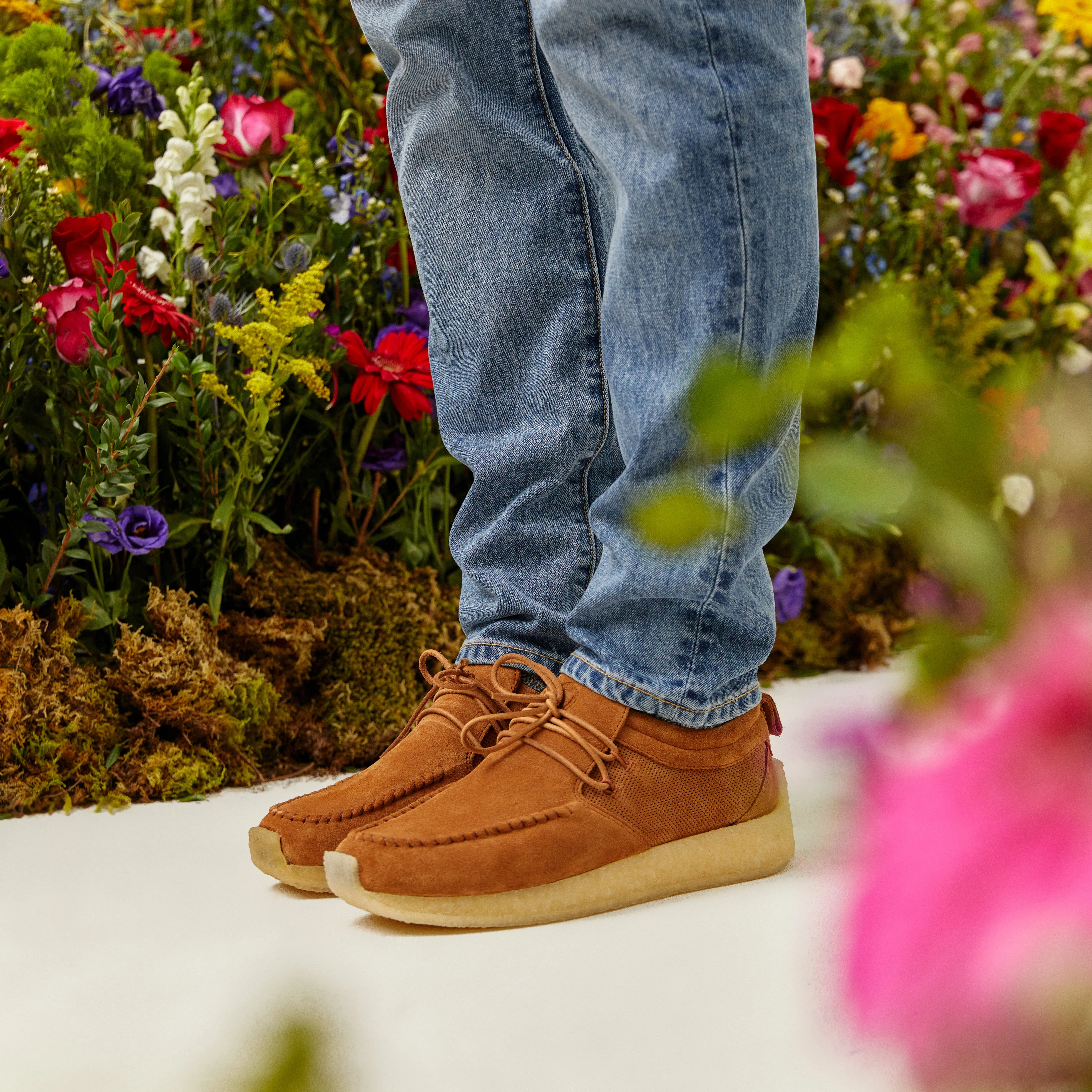 Flexible Performance Ronnie Fieg For Clarks Maycliffe - Chestnut