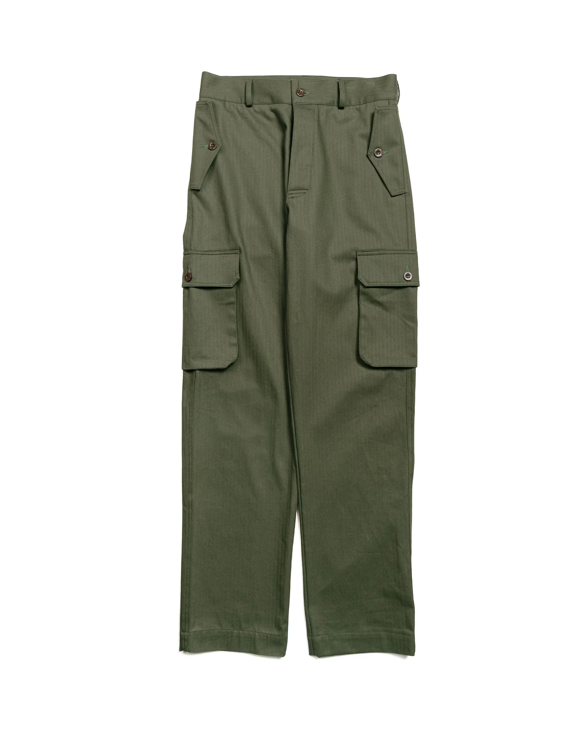 Open - Back Rosa Rugosa Cargo Pant Moss