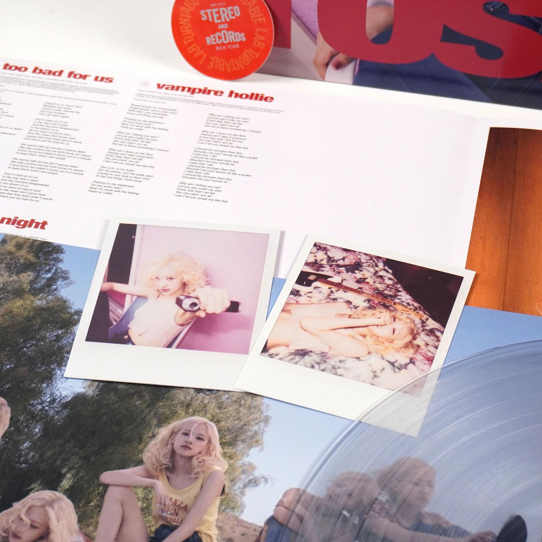 Rose: Rosie (Clear Colored Vinyl) Vinyl LP