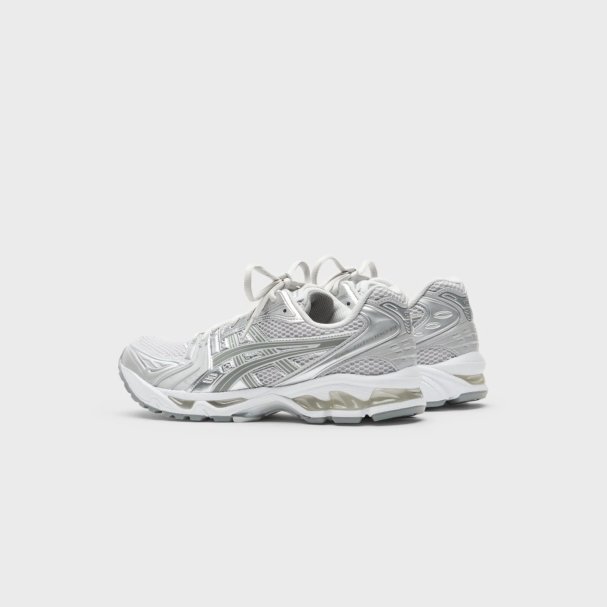 Slip-Resistant Stripes Specification Asics Wmns Gel-Kayano 14 - Cloud Grey / Clay Grey