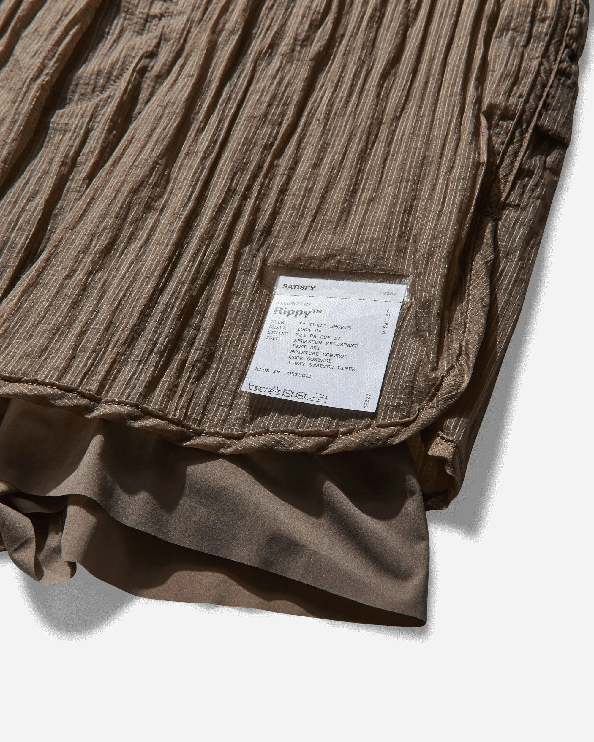 Men'S Rippy 3'' Trail Shorts Shitake Well-Balanced Look