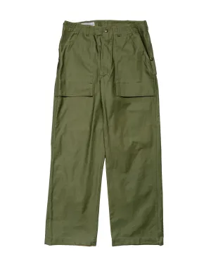 Pockets Comfortable Elastic Elastic Elastic Reinforced Sassafras F.S Cultivator Pants Back Satin Olive