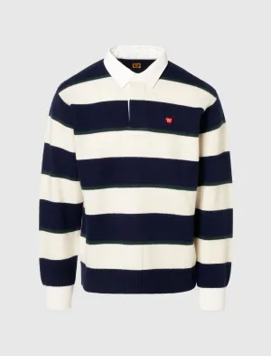 Rugby Knit Sweater Chafe - Free Natural Look