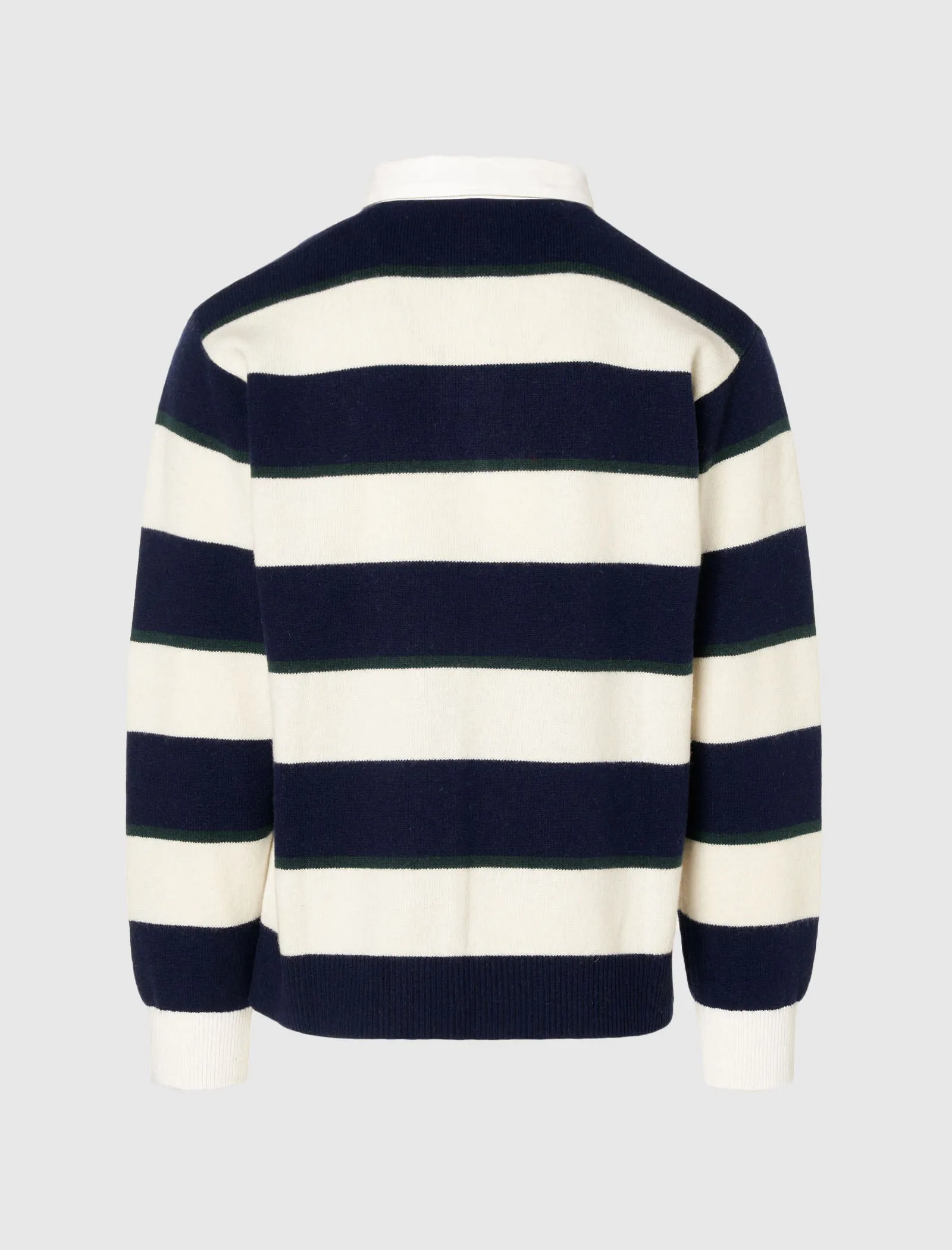 Faux - Angora Rugby Knit Sweater
