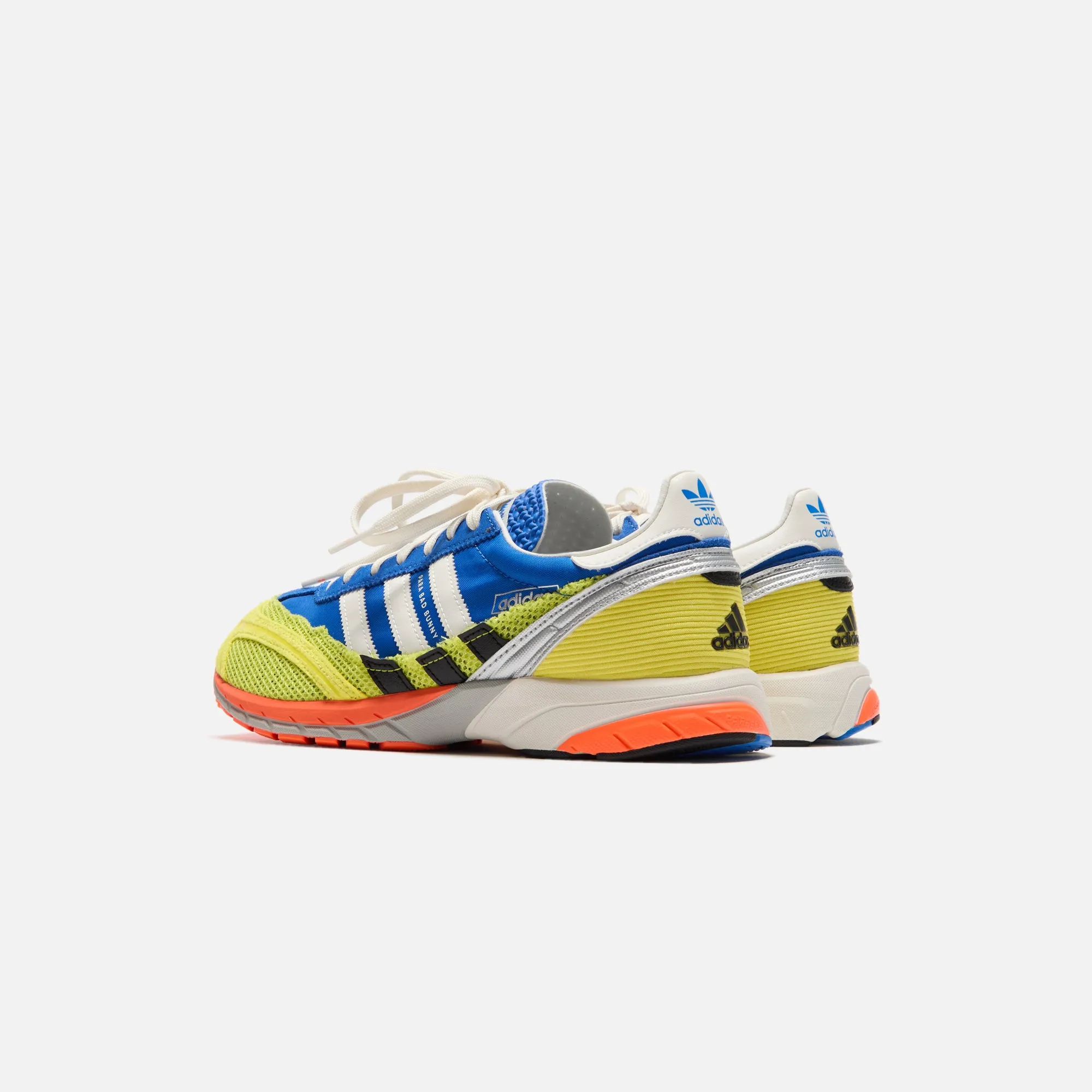 Stay in Motion Back To School Sale Adidas X Bad Bunny Adizero Sl 72 - Blue / Core White / Shock Yellow