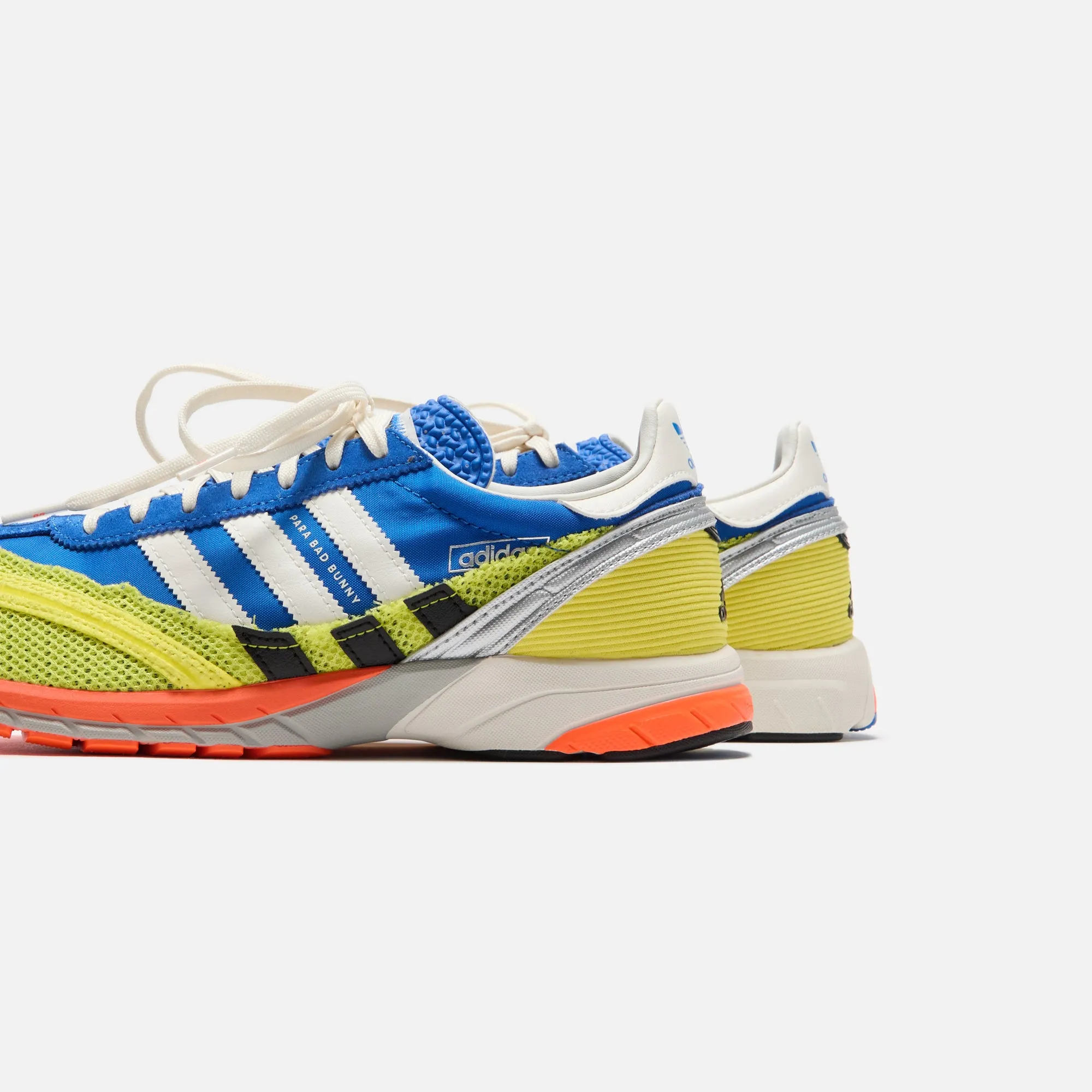 Adidas X Bad Bunny Adizero Sl 72 - Blue / Core White / Shock Yellow Break Boundaries