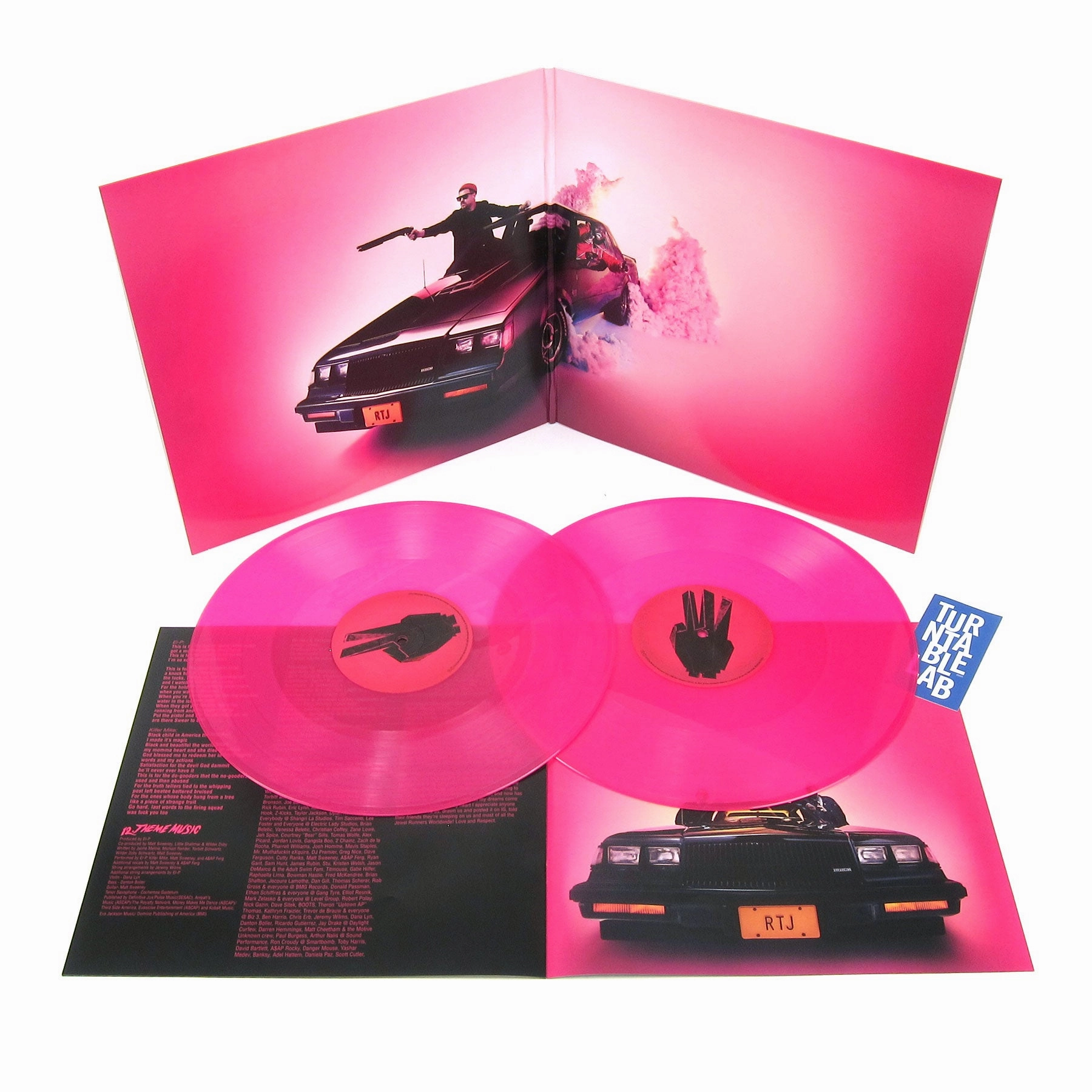 Run The Jewels: RTJ4 (Neon Magenta Colored Vinyl) Vinyl 2LP