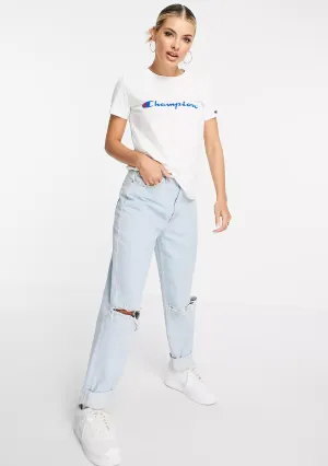 Fancy Option Champion Women'S Script Short Sleeve Tee
