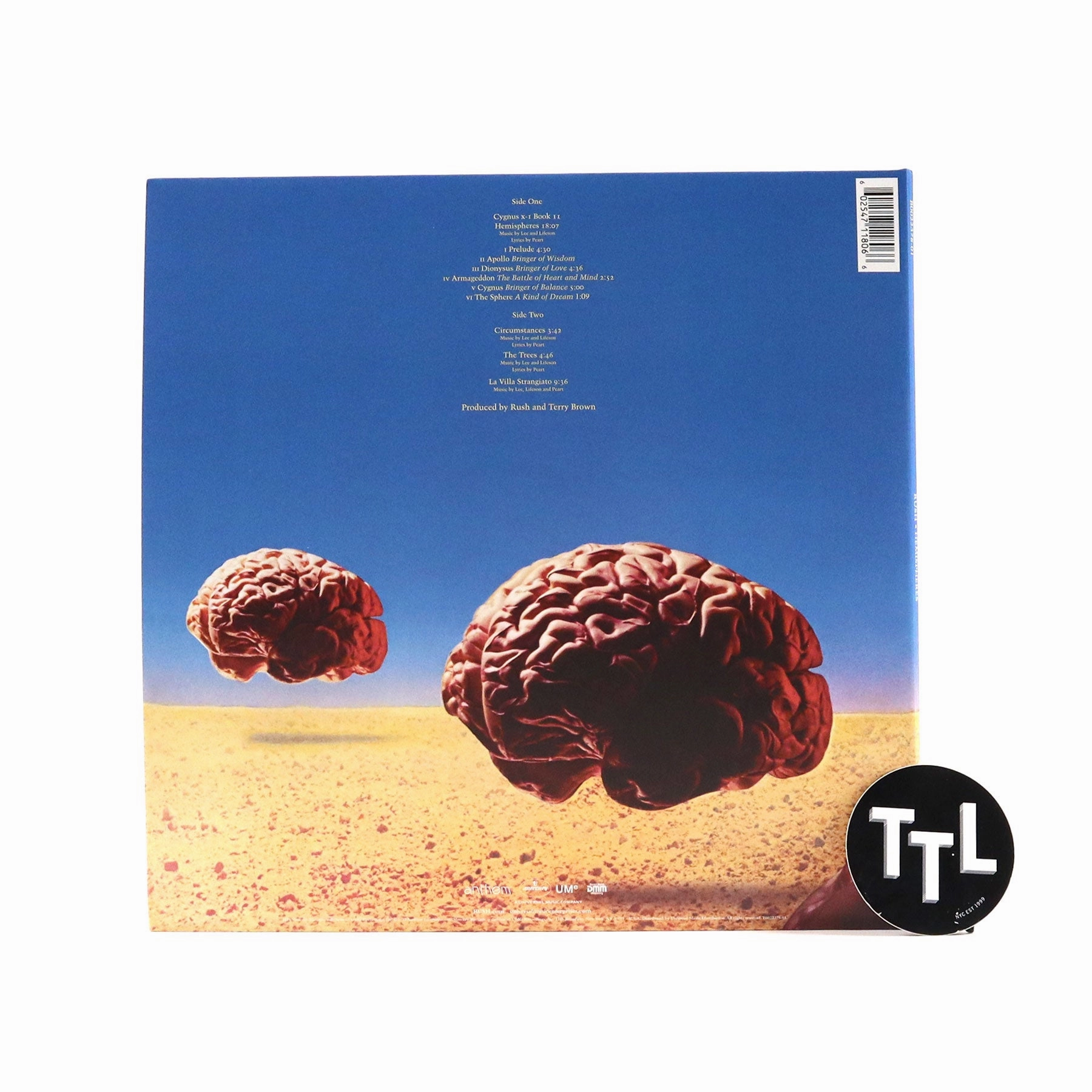 Rush: Hemispheres (180g) Vinyl LP