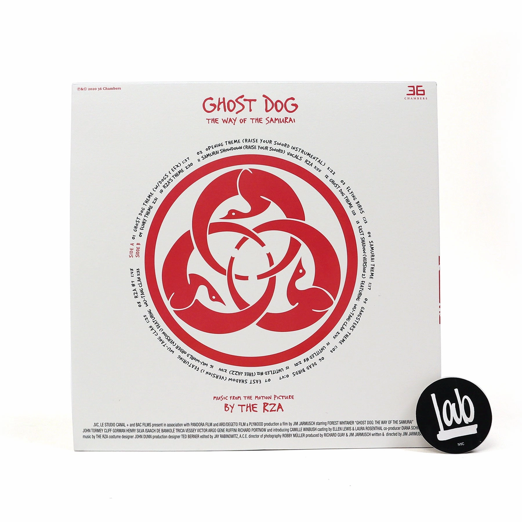 RZA: Ghost Dog - Way Of The Samurai Soundtrack Vinyl LP