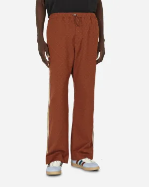 Stretch Weave Fabric Comfortable Consistency Safari Trousers Rust
