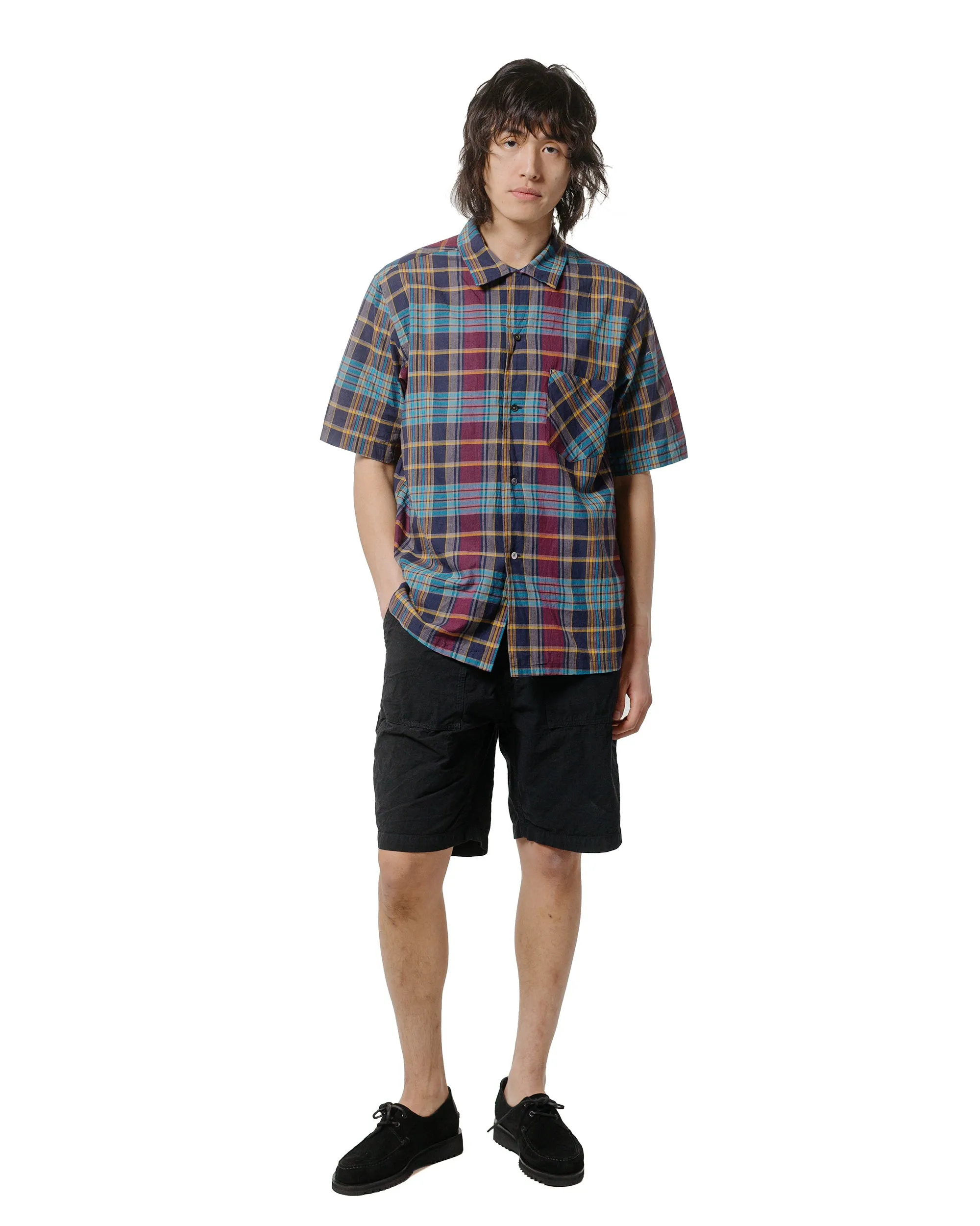 Sage De Cret High Density Cotton/Hemp Peg Top Baker Shorts Black Comfortable Crab