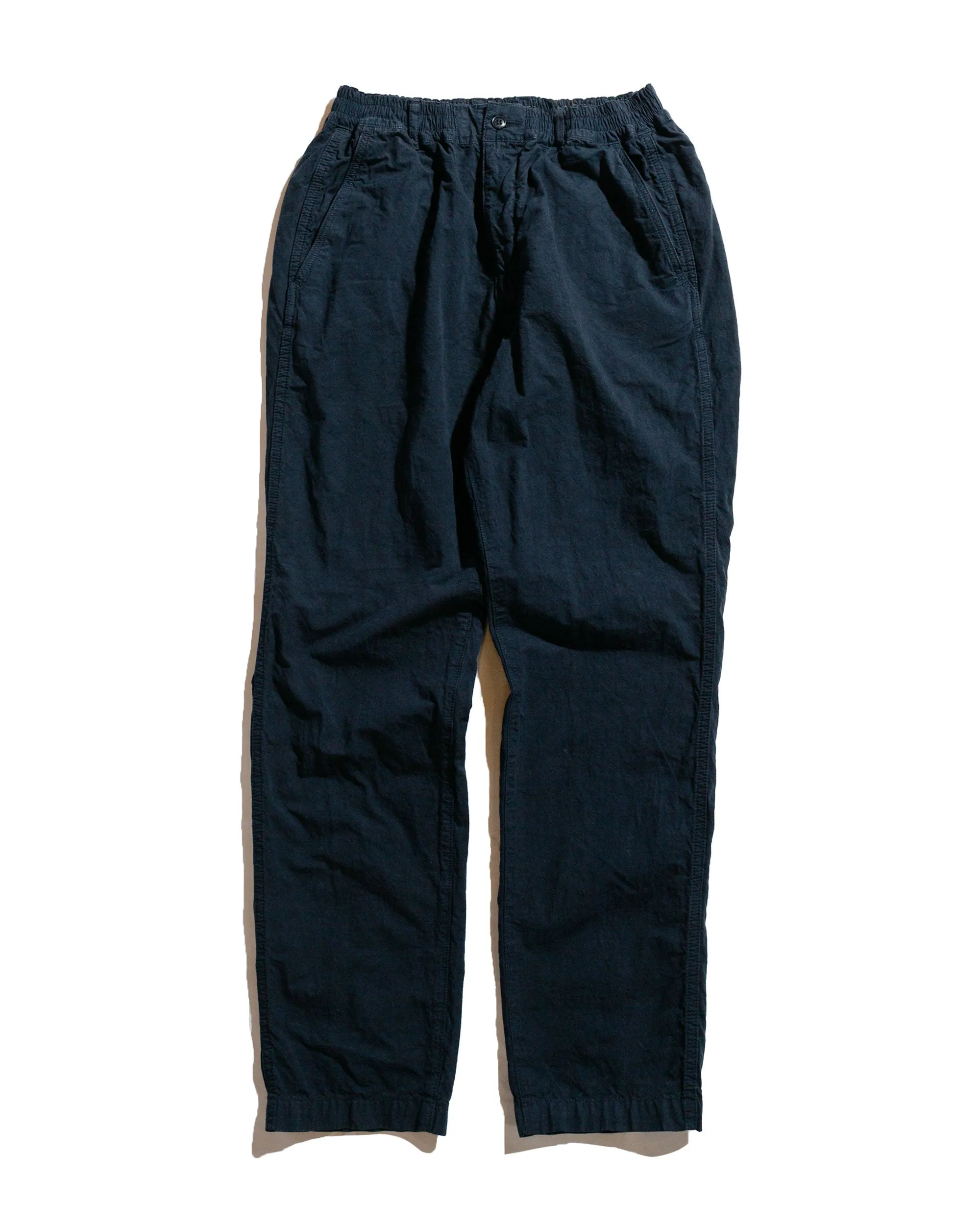 Sage De Cret High Density Cotton/Hemp Tapered Pants Navy Knitwear Saving Anti-UFOlogy