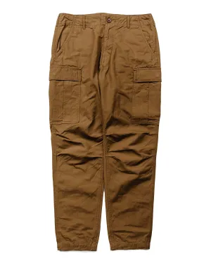 Sage De Cret X Lost & Found Coated Cotton/Linen Cargo Trouser Beige Wrap Cardigan