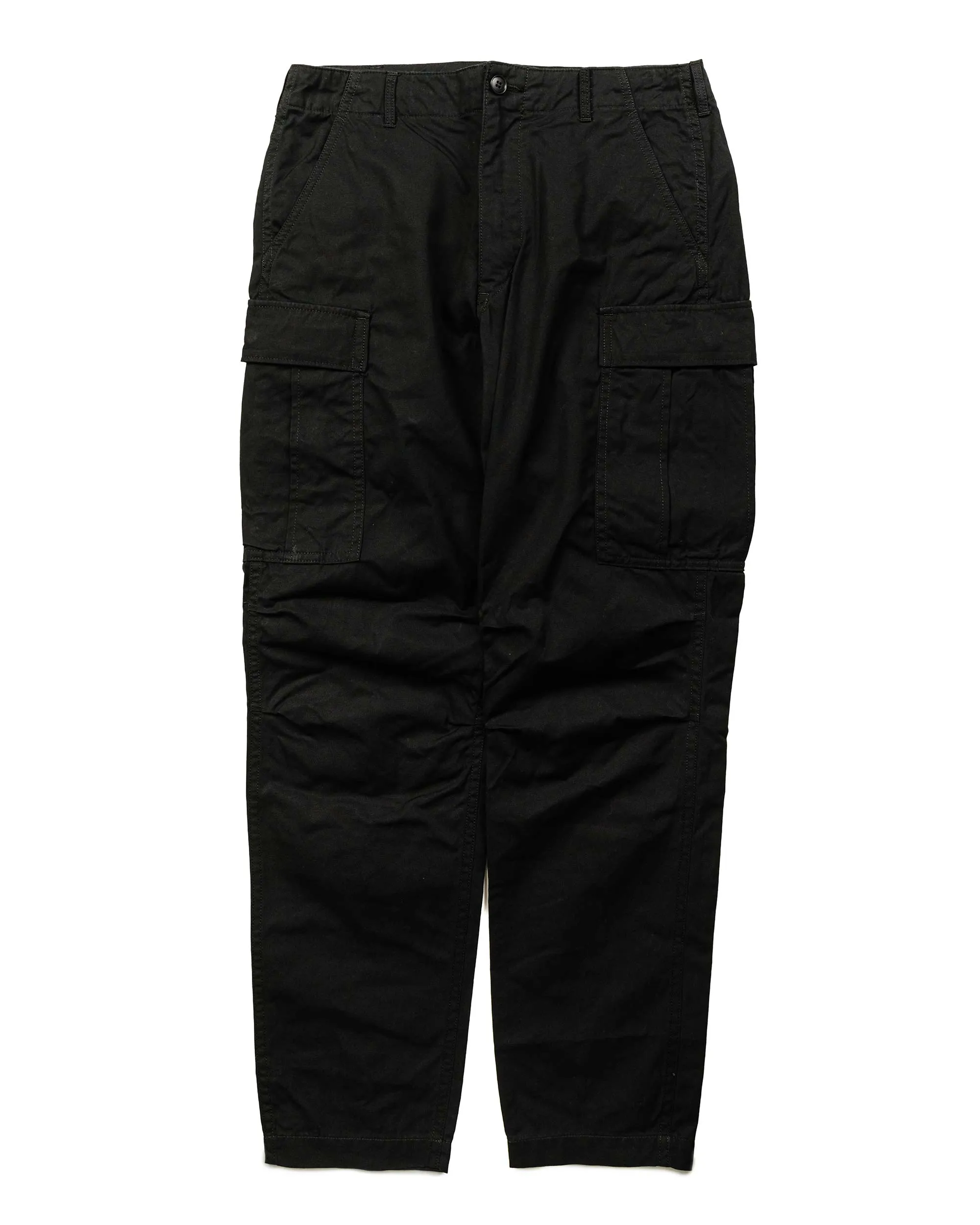 Comfortable Dance Moccasins Sage De Cret X Lost & Found Coated Cotton/Linen Cargo Trouser Black