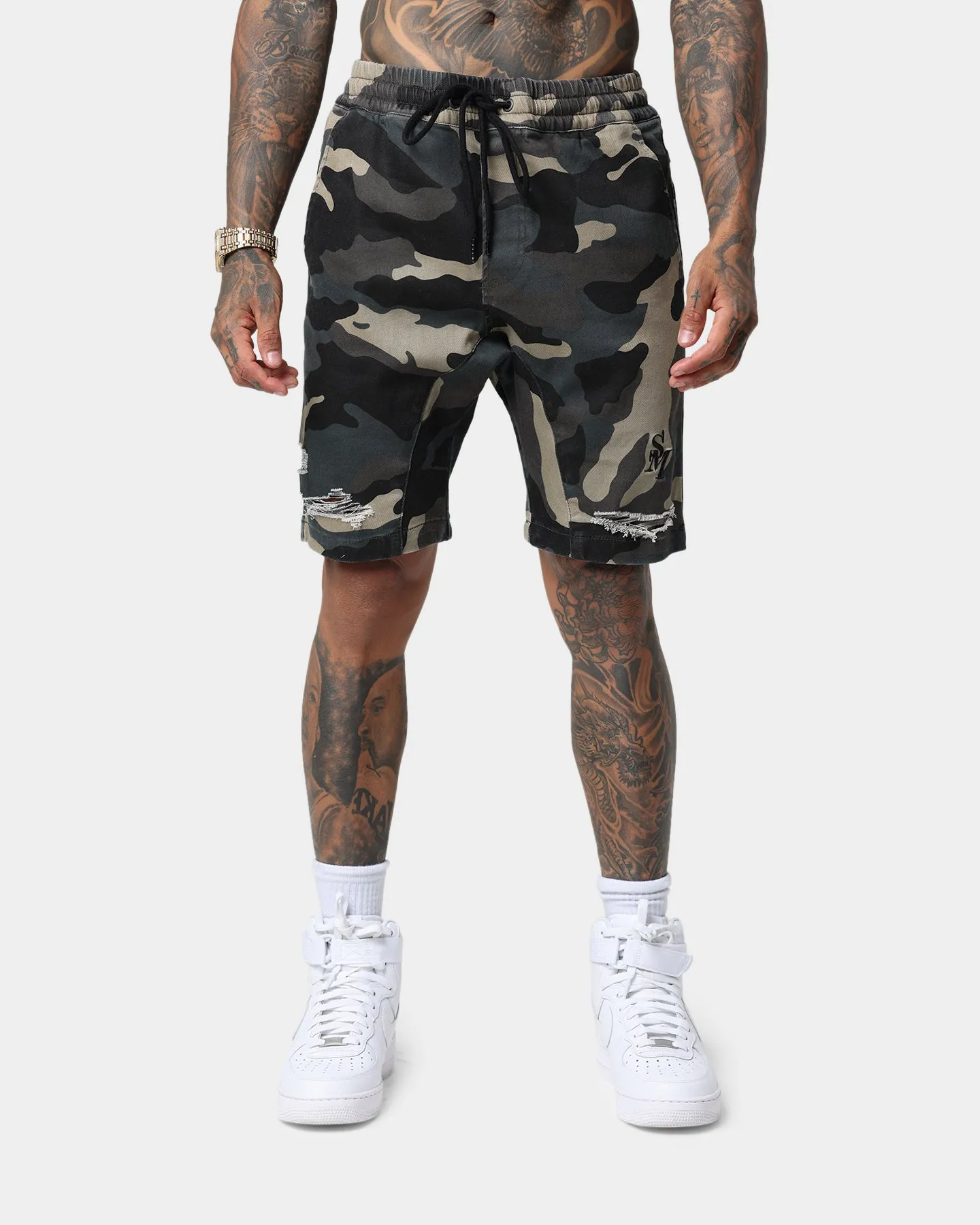 Short de camouflage Saint Morta Annex - Camouflage forestier