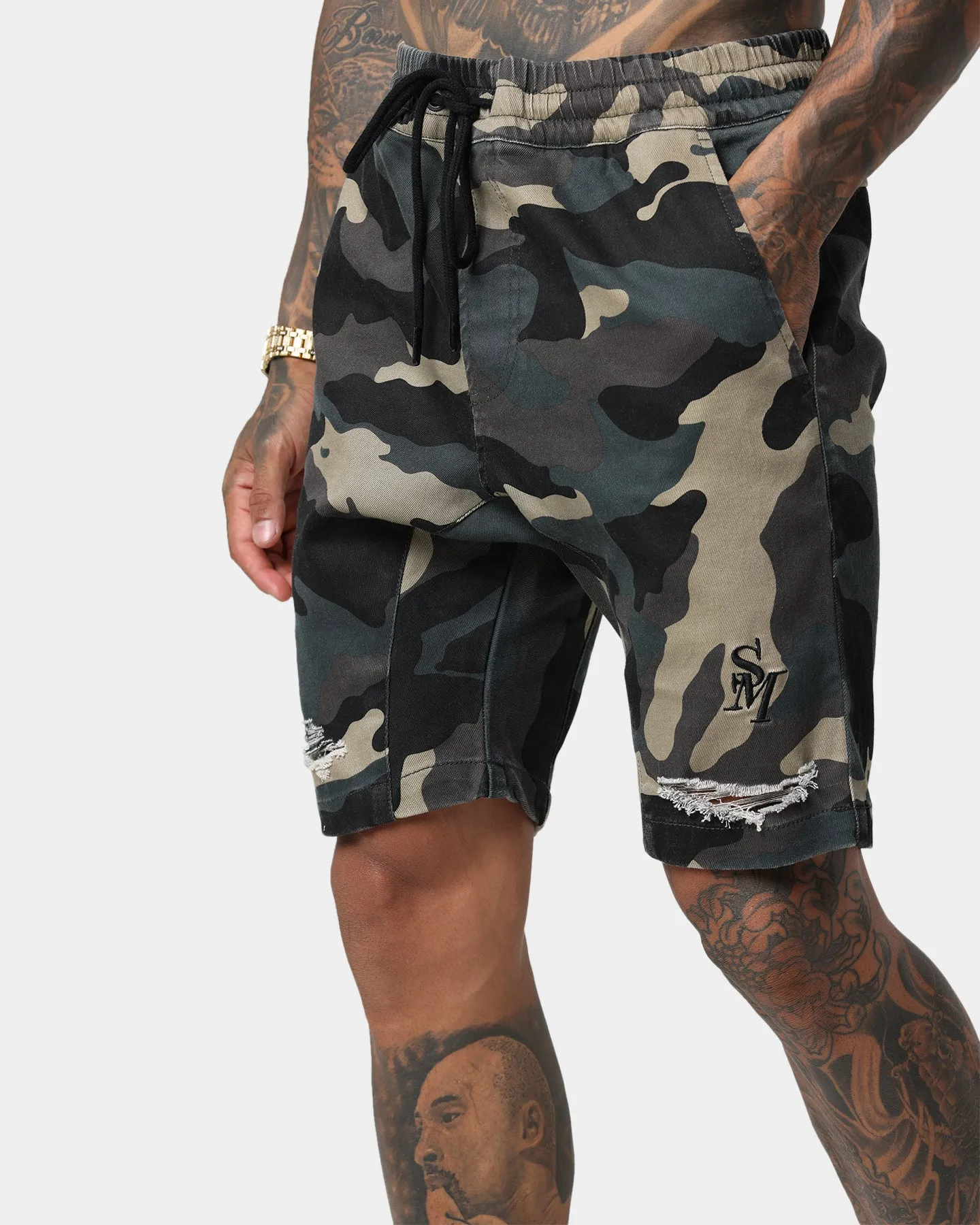 Short de camouflage Saint Morta Annex - Camouflage forestier