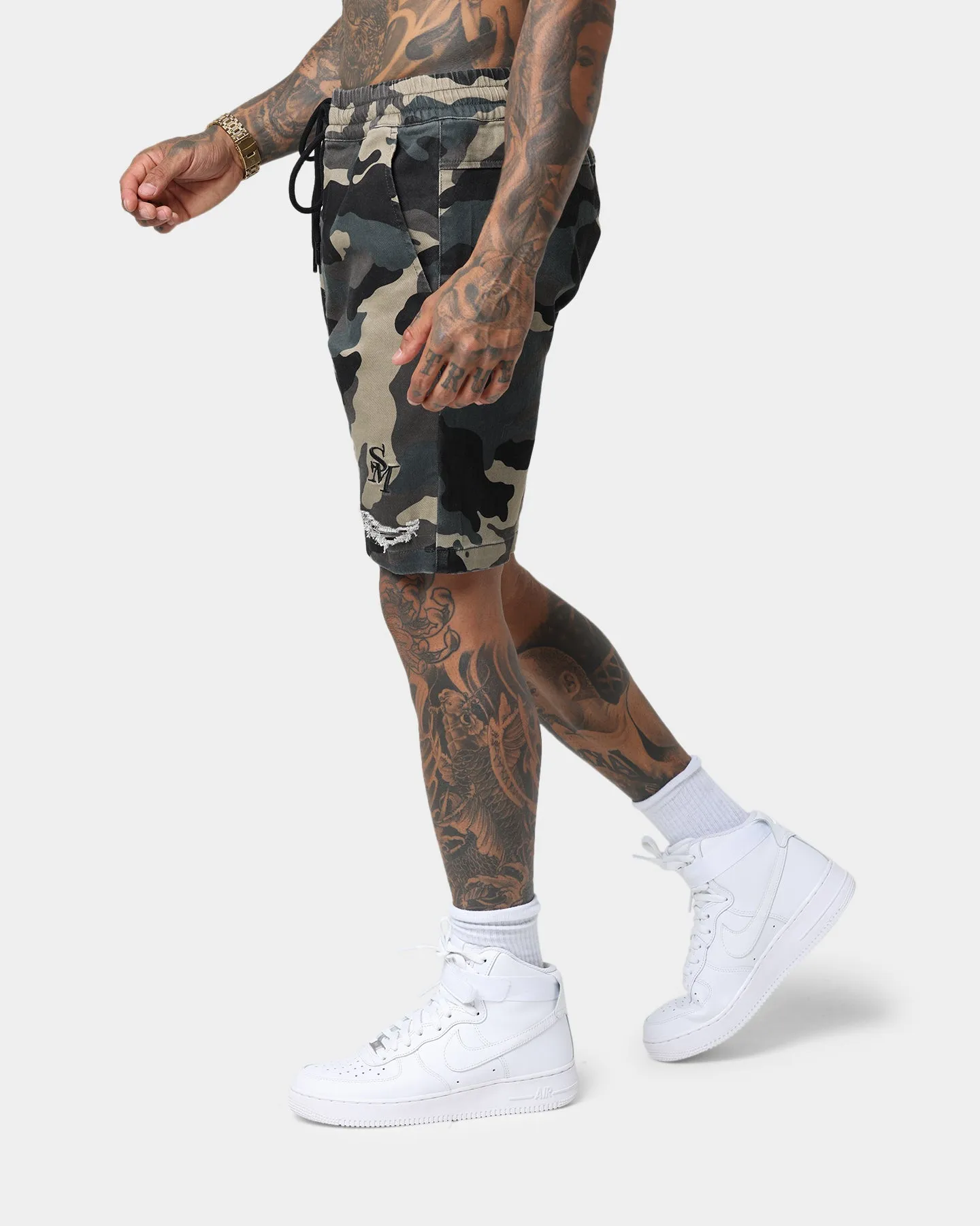 Short de camouflage Saint Morta Annex - Camouflage forestier