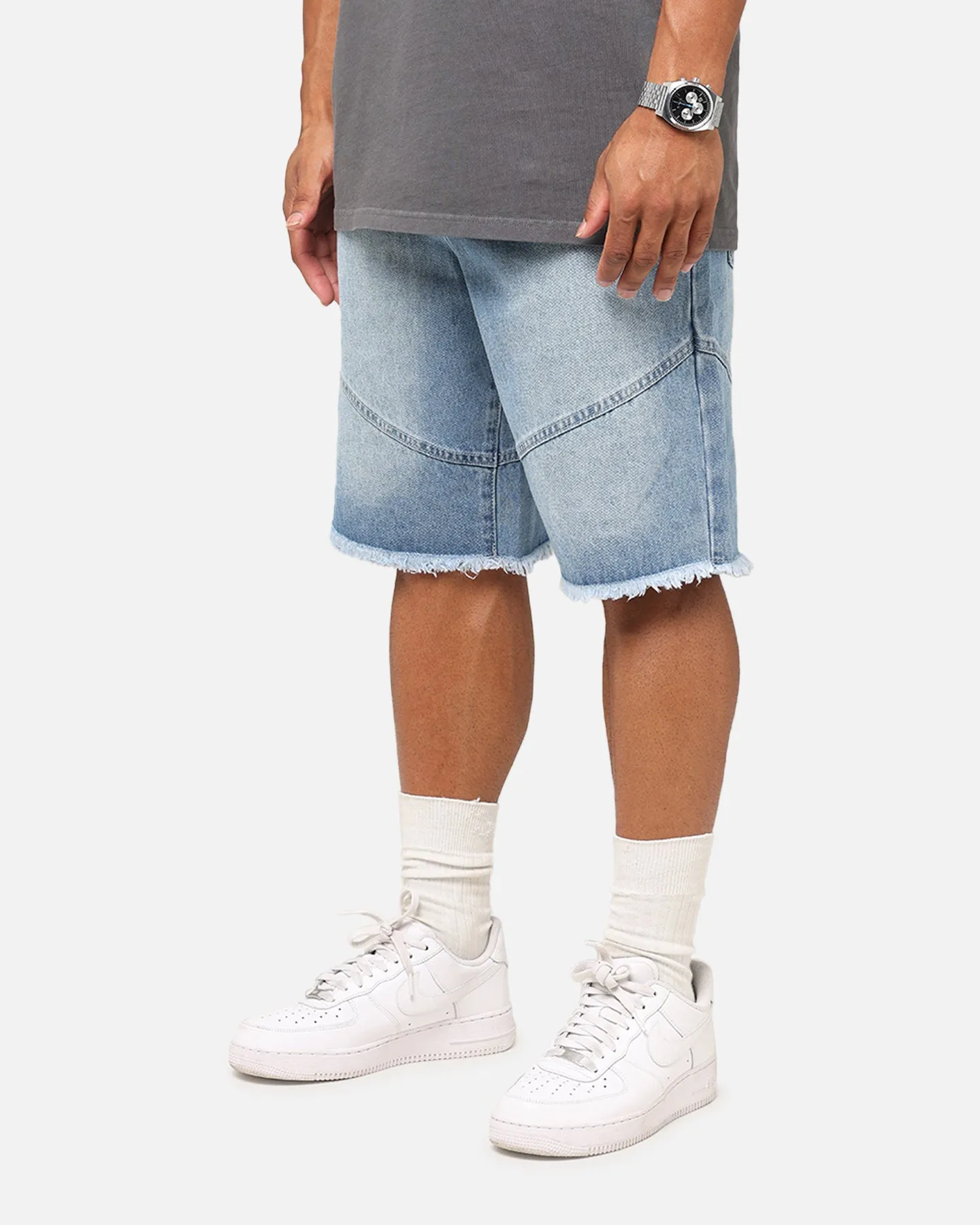 Short en jean large Saint Morta Armoury bleu moyen
