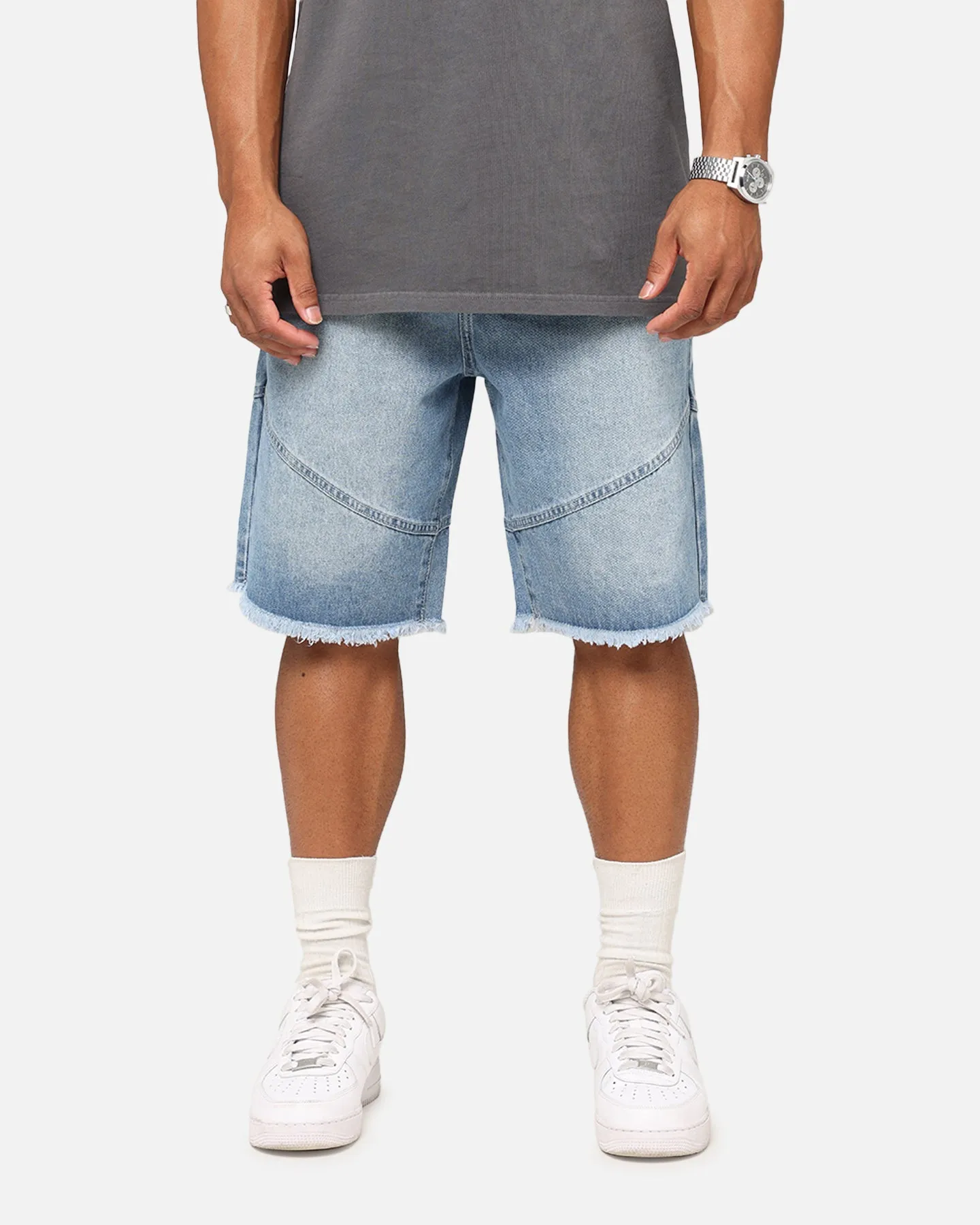 Short en jean large Saint Morta Armoury bleu moyen