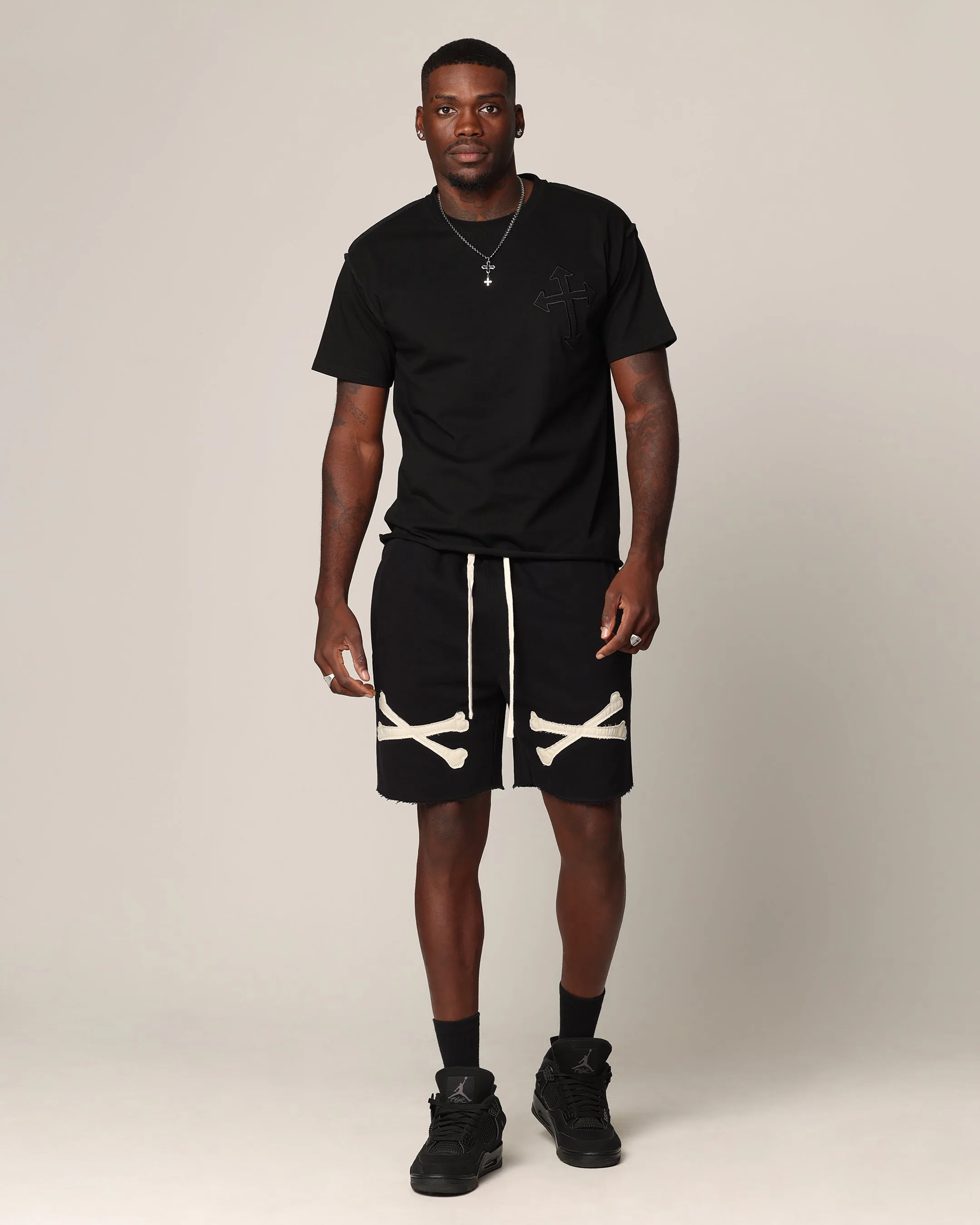 Short de Sport Saint Morta Bxnes Noir