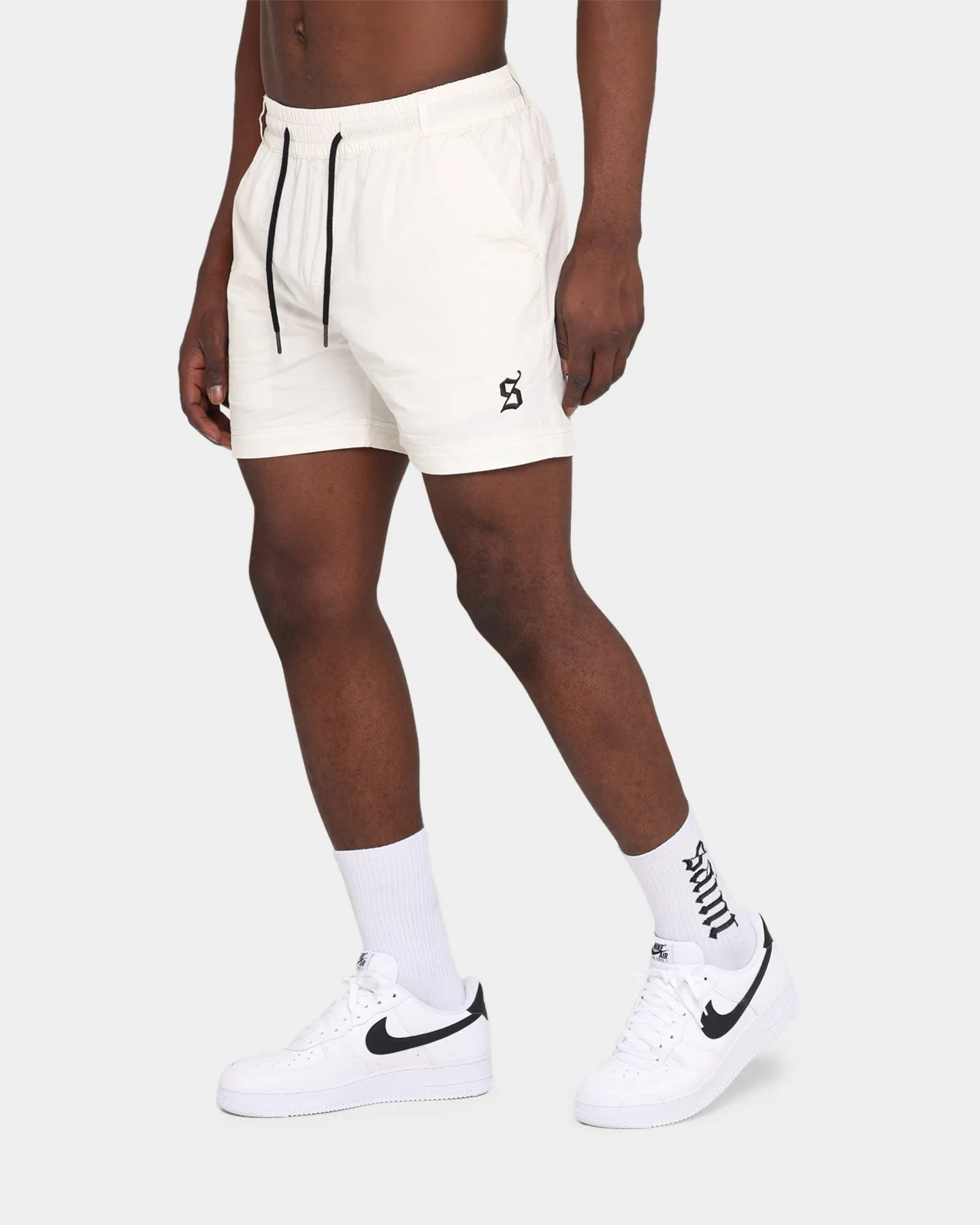 Short de Sport Saint Morta Club Marche Crème
