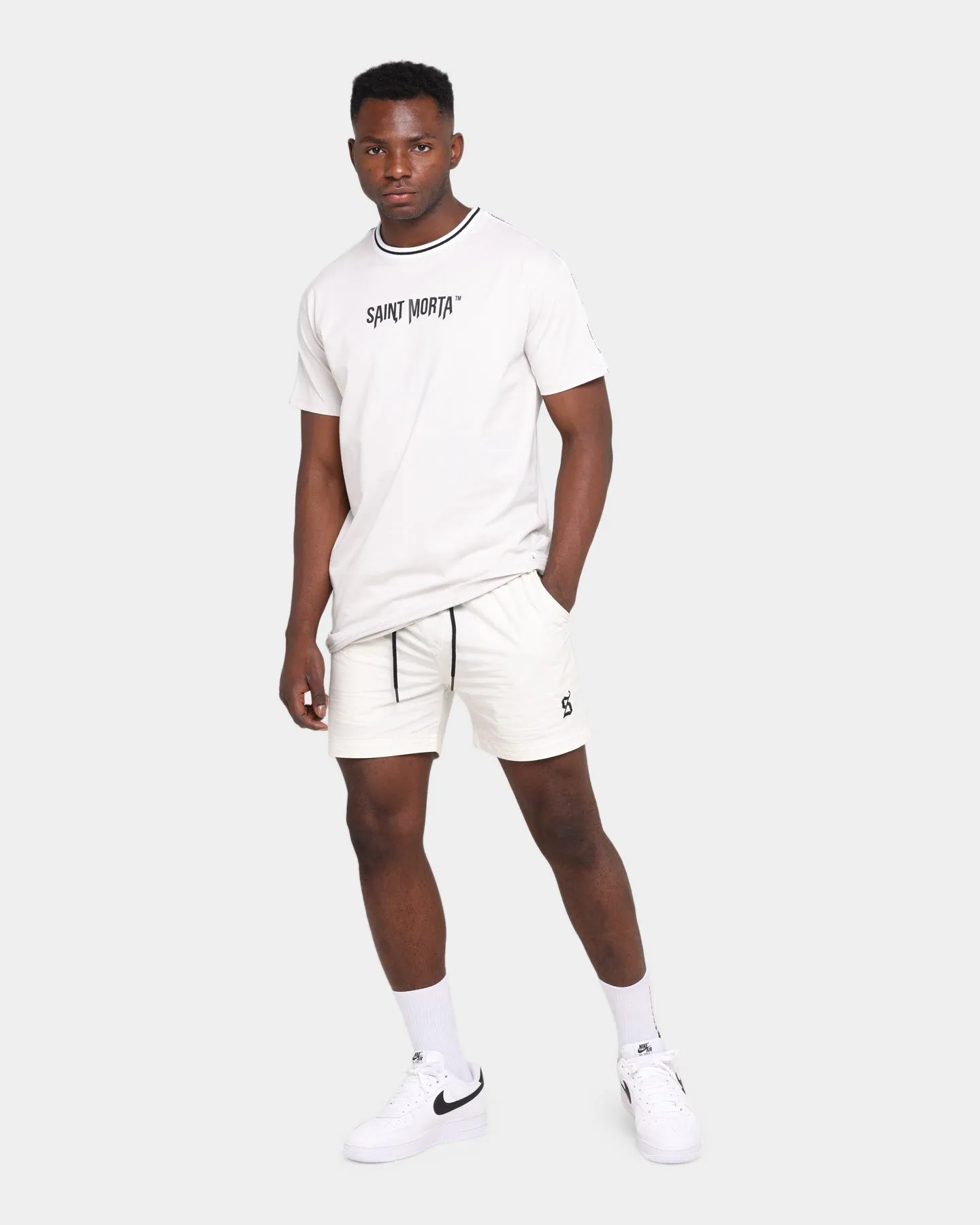 Short de Sport Saint Morta Club Marche Crème