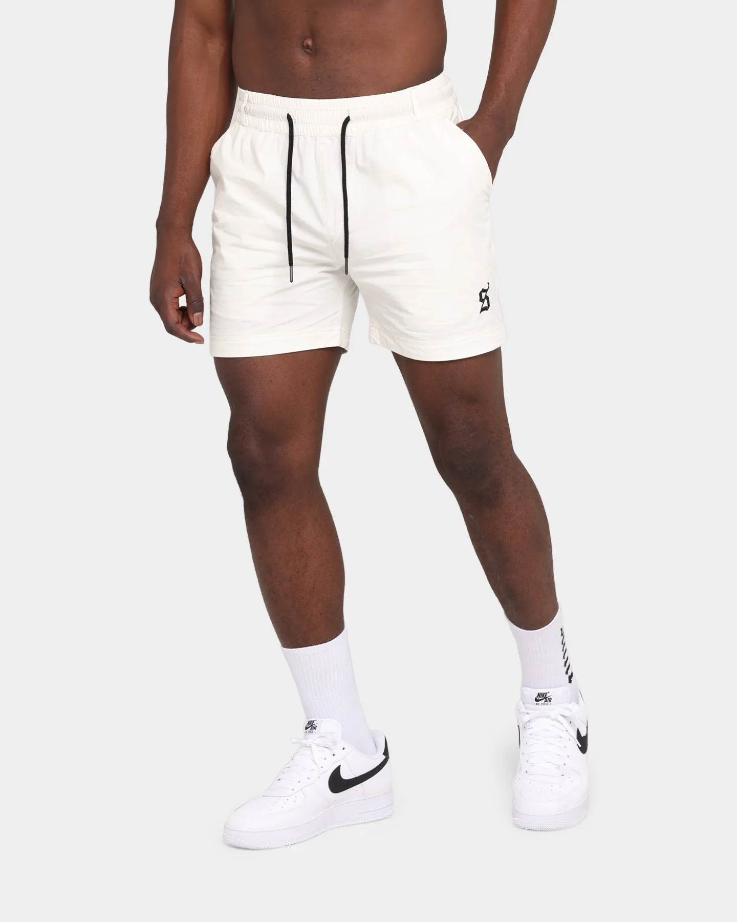 Short de Sport Saint Morta Club Marche Crème
