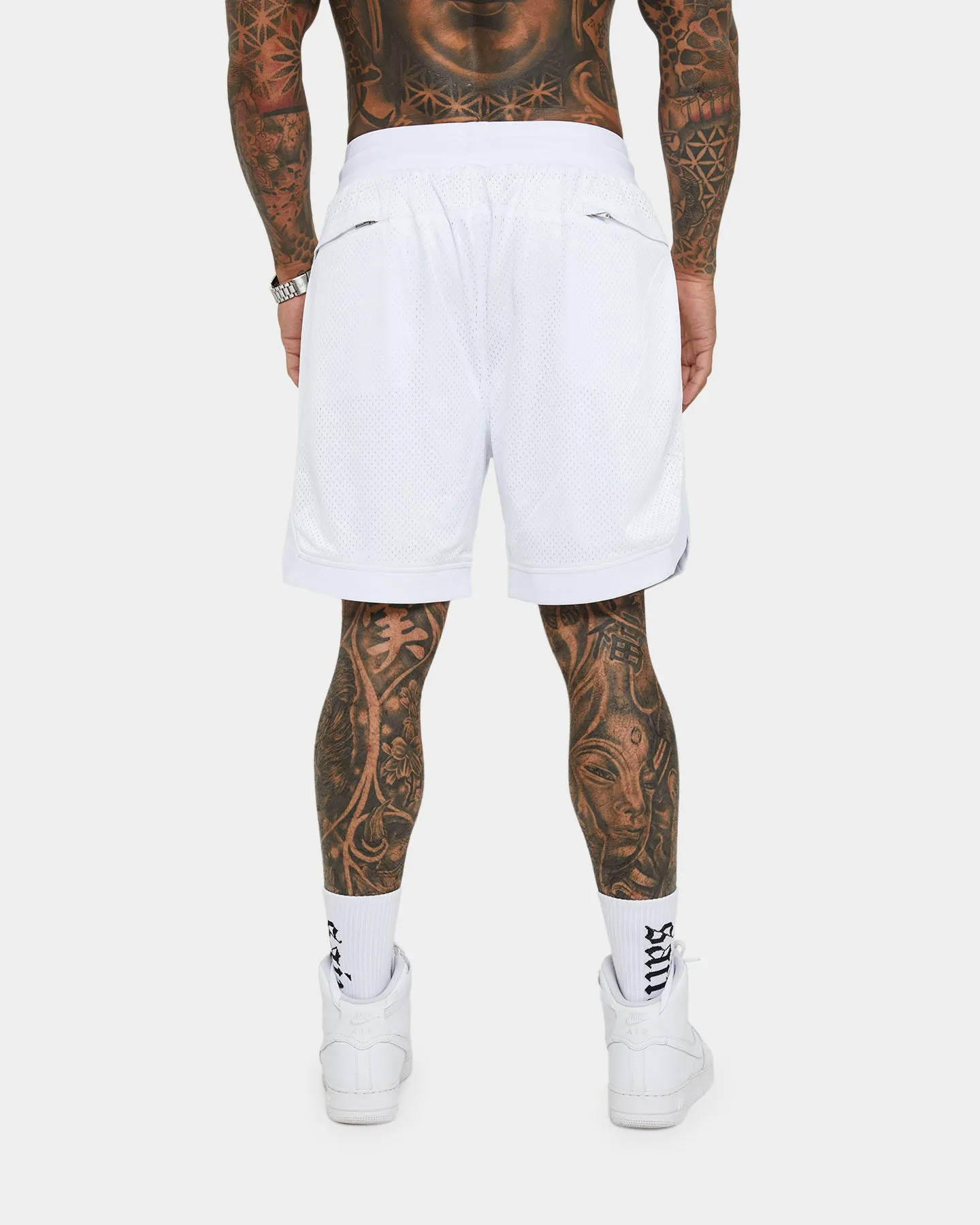 Short de Basketball Saint Morta Jour des Morts Blanc/Noir